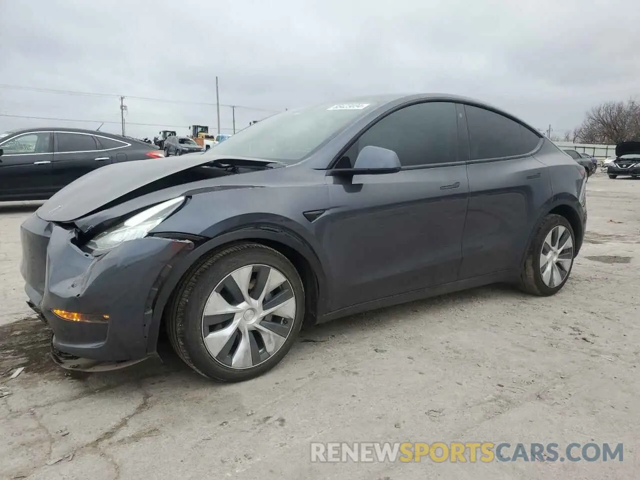 1 fotografías del automóvil dañado 5YJYGDEE6MF265667 TESLA MODEL Y 2021