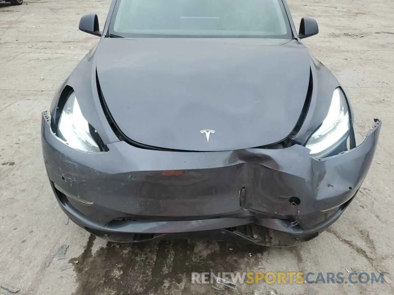 11 fotografías del automóvil dañado 5YJYGDEE6MF265667 TESLA MODEL Y 2021