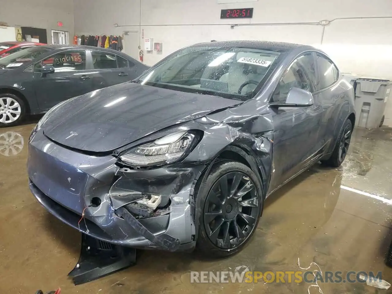 1 fotografías del automóvil dañado 5YJYGDEE6MF298300 TESLA MODEL Y 2021