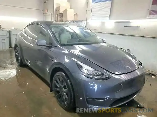 13 fotografías del automóvil dañado 5YJYGDEE6MF298300 TESLA MODEL Y 2021