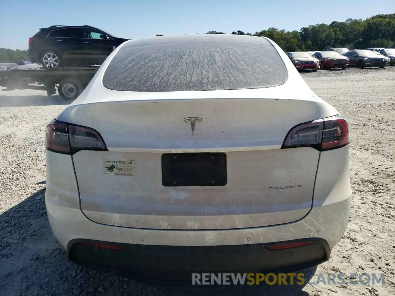 6 fotografías del automóvil dañado 5YJYGDEE6MF302085 TESLA MODEL Y 2021