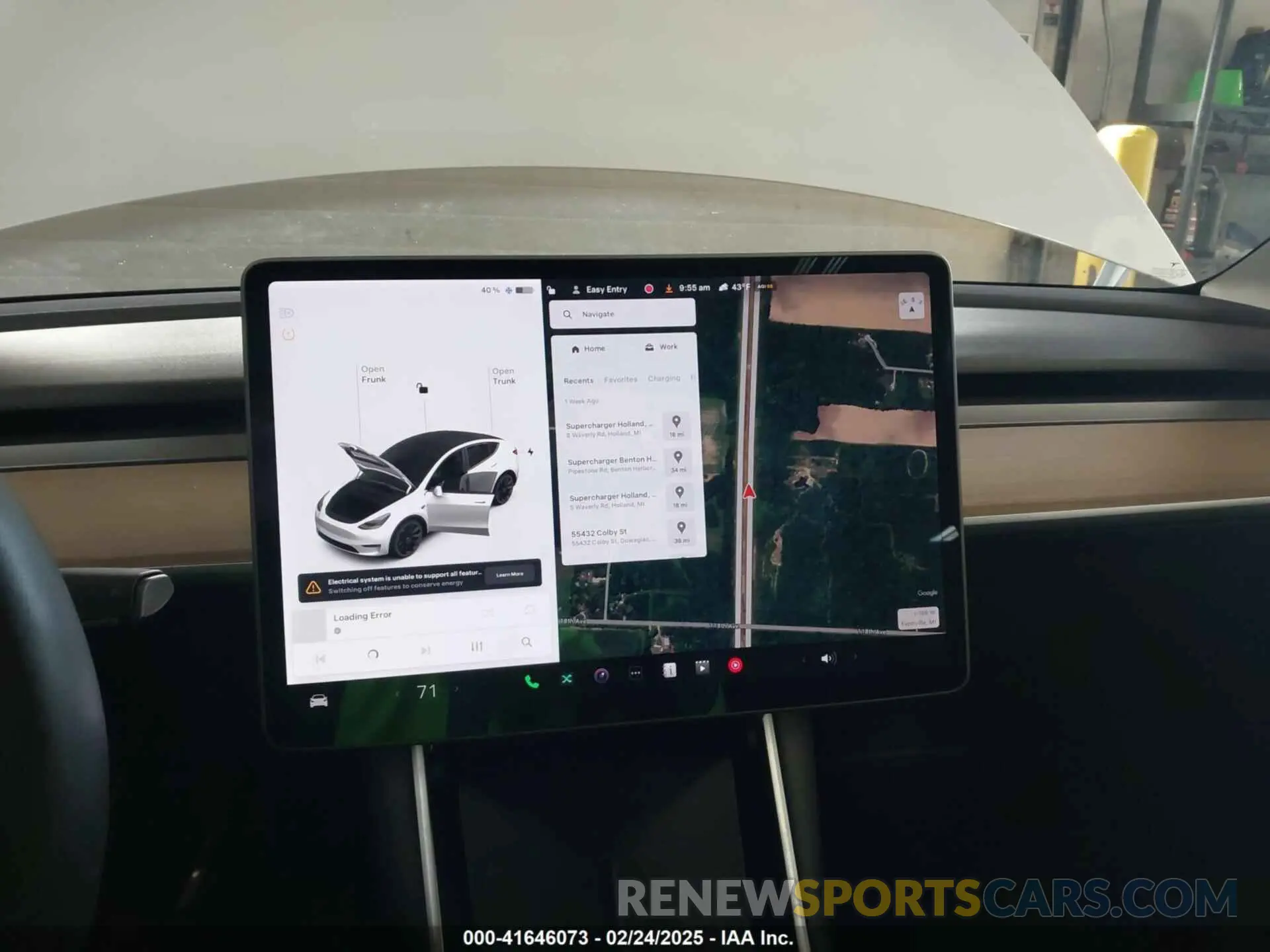 7 fotografías del automóvil dañado 5YJYGDEE7MF074713 TESLA MODEL Y 2021