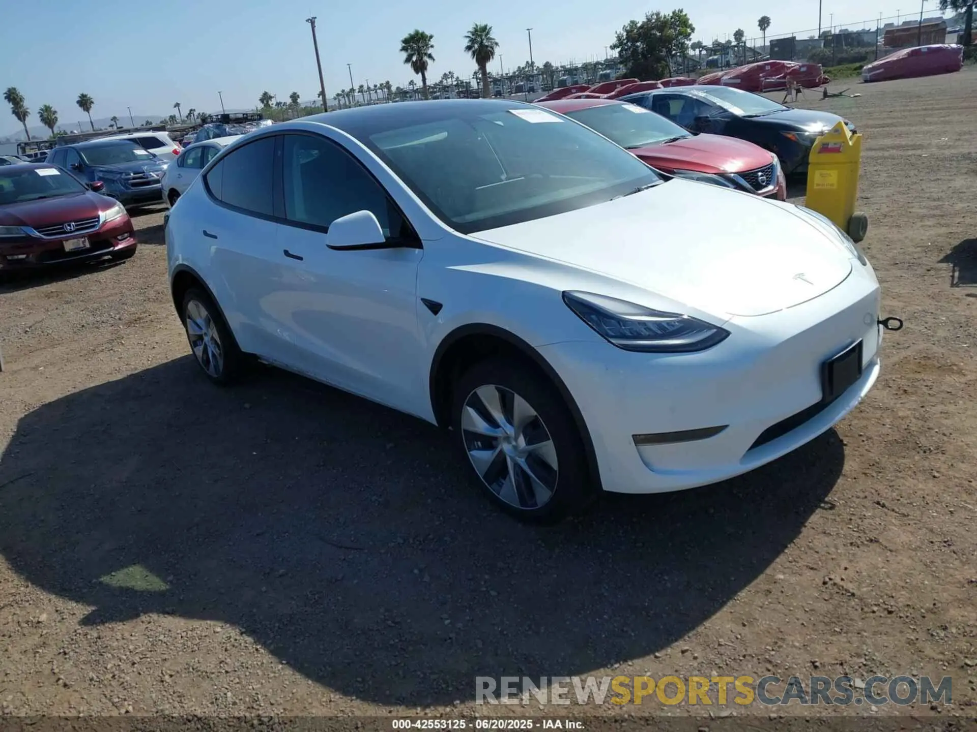 1 fotografías del automóvil dañado 5YJYGDEE7MF085758 TESLA MODEL Y 2021