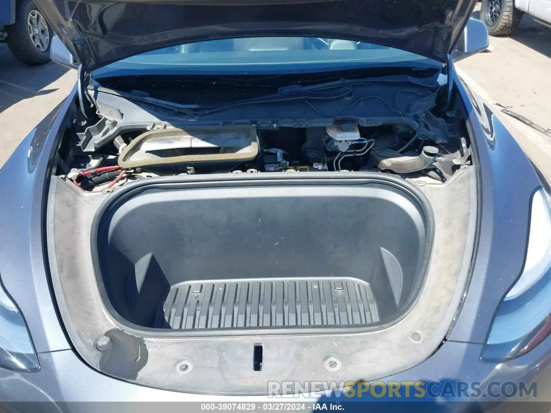 10 fotografías del automóvil dañado 5YJYGDEE7MF086599 TESLA MODEL Y 2021