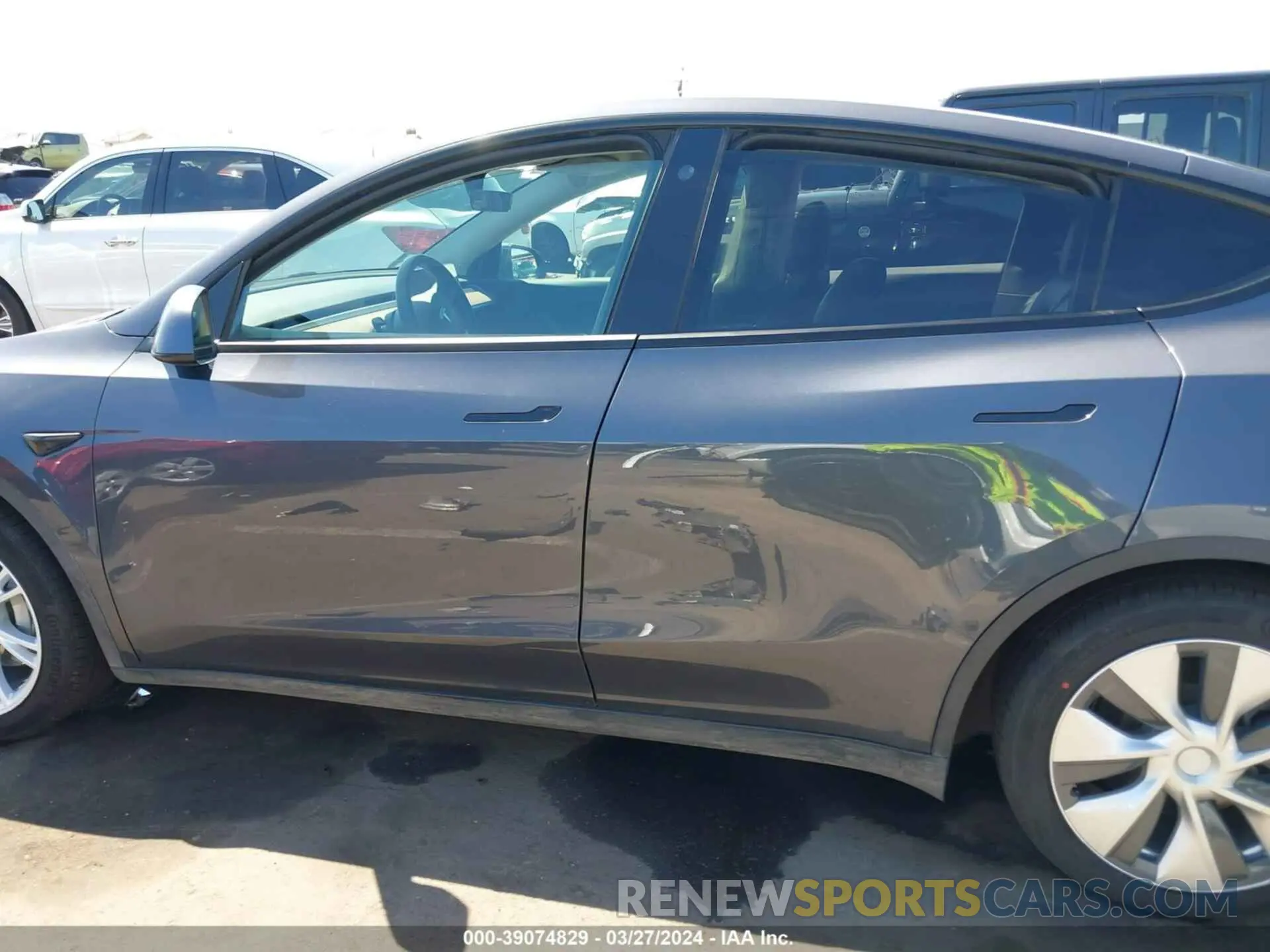 15 fotografías del automóvil dañado 5YJYGDEE7MF086599 TESLA MODEL Y 2021