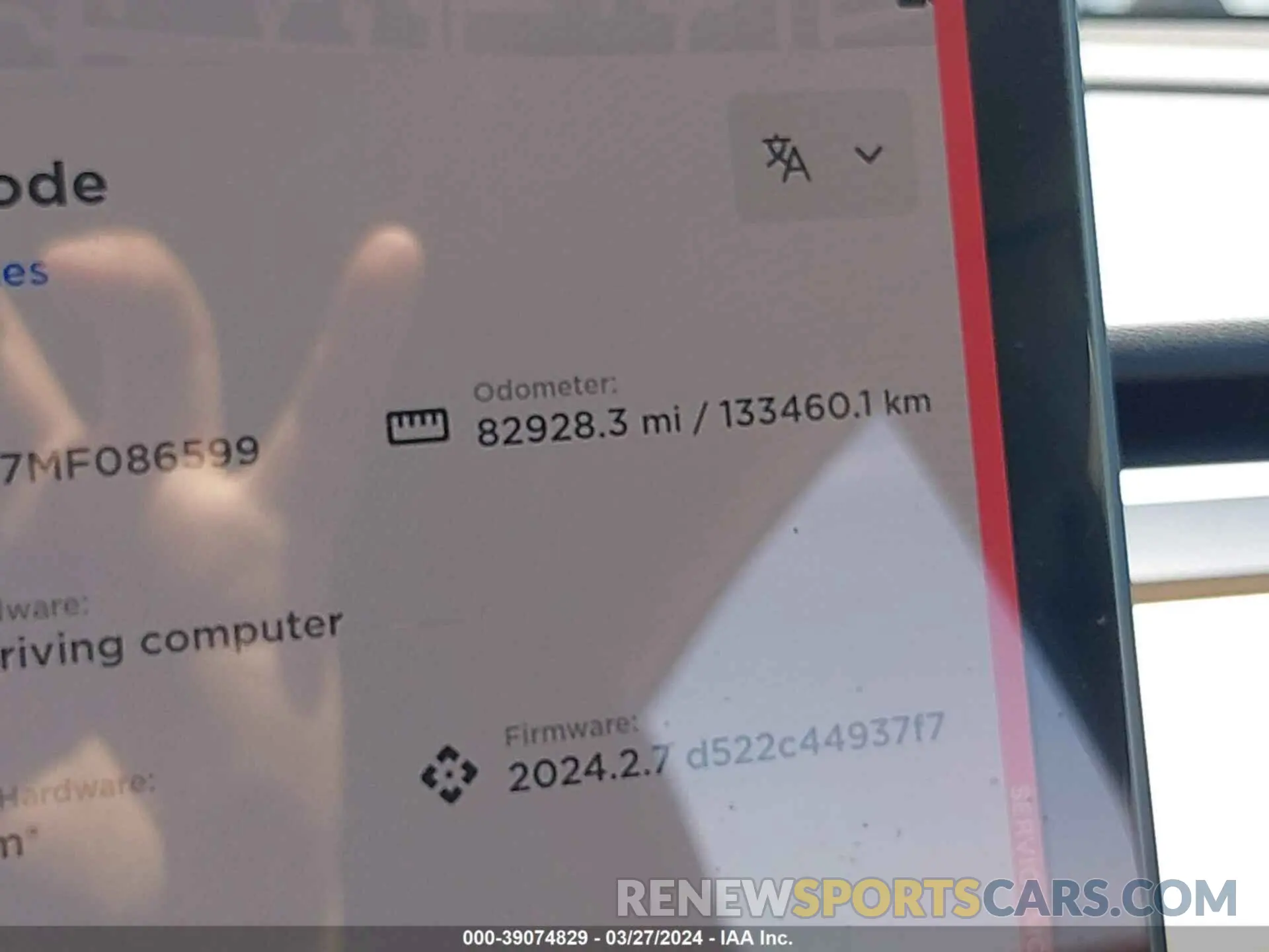 16 fotografías del automóvil dañado 5YJYGDEE7MF086599 TESLA MODEL Y 2021