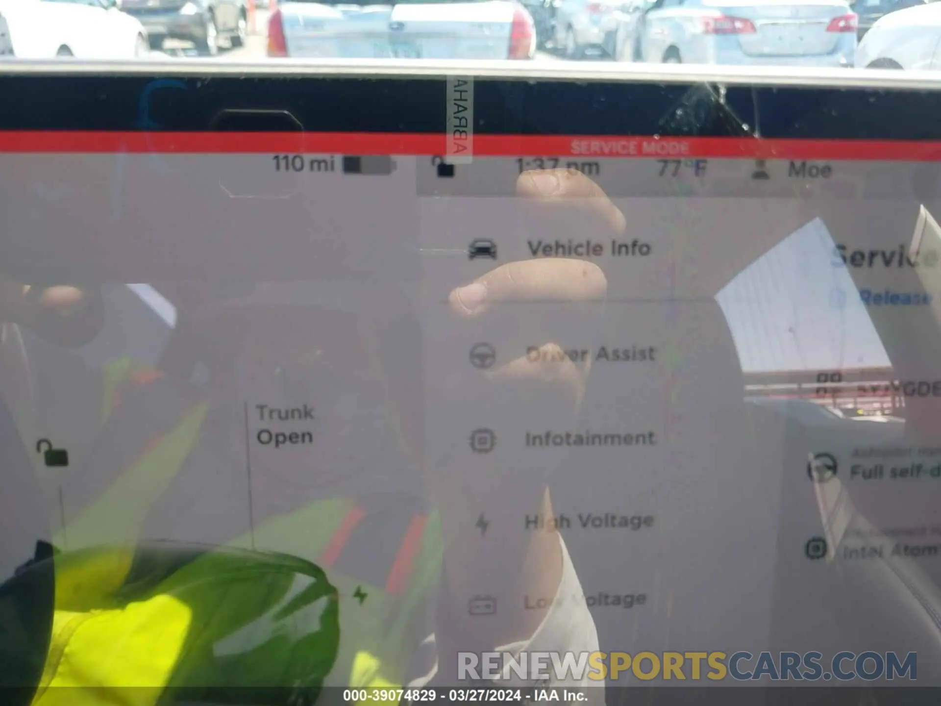 18 fotografías del automóvil dañado 5YJYGDEE7MF086599 TESLA MODEL Y 2021