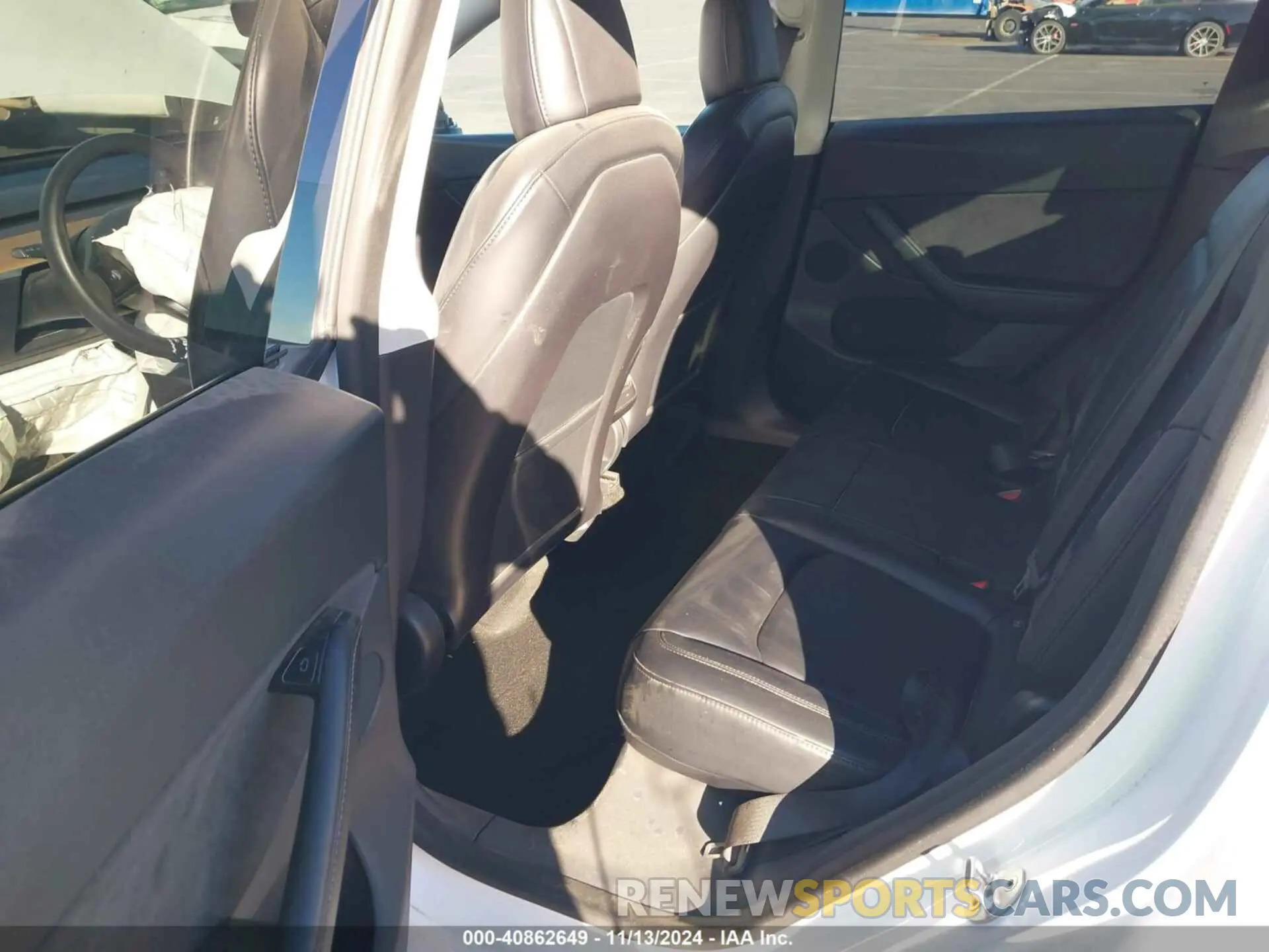 8 fotografías del automóvil dañado 5YJYGDEE7MF094346 TESLA MODEL Y 2021