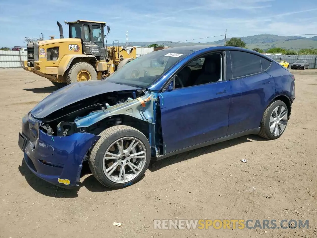 1 fotografías del automóvil dañado 5YJYGDEE7MF114420 TESLA MODEL Y 2021