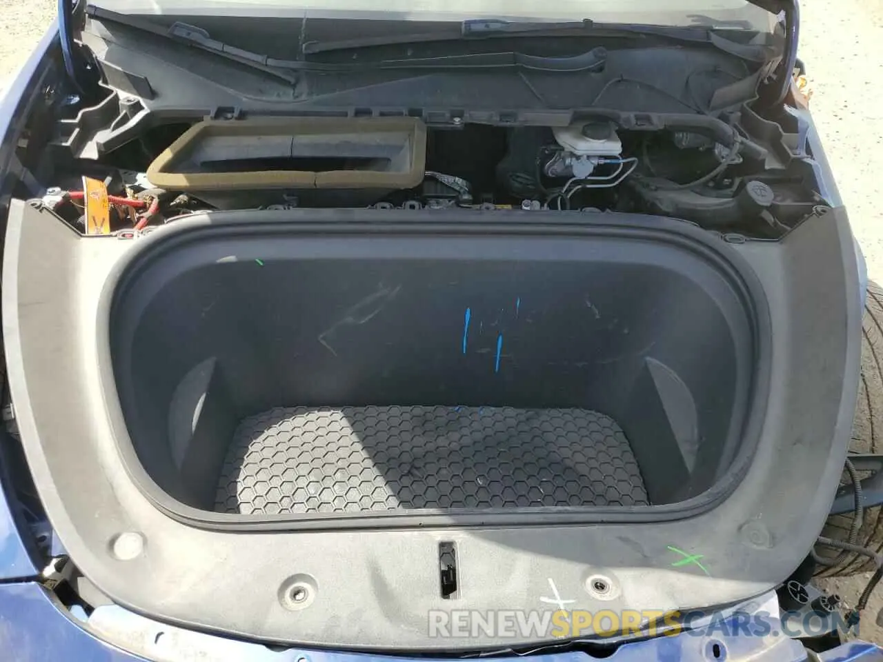 12 fotografías del automóvil dañado 5YJYGDEE7MF114420 TESLA MODEL Y 2021