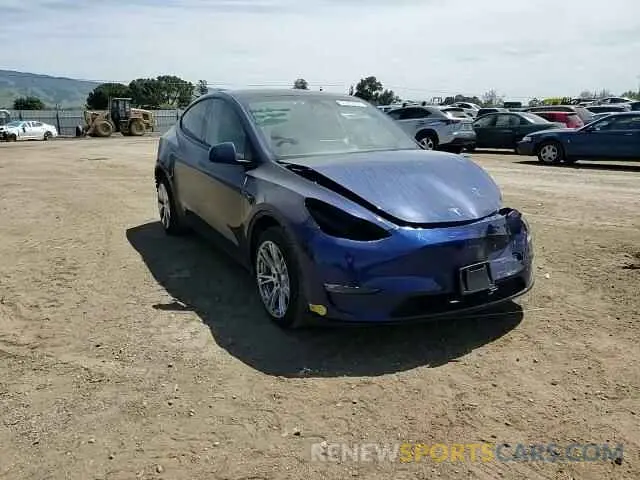 15 fotografías del automóvil dañado 5YJYGDEE7MF114420 TESLA MODEL Y 2021