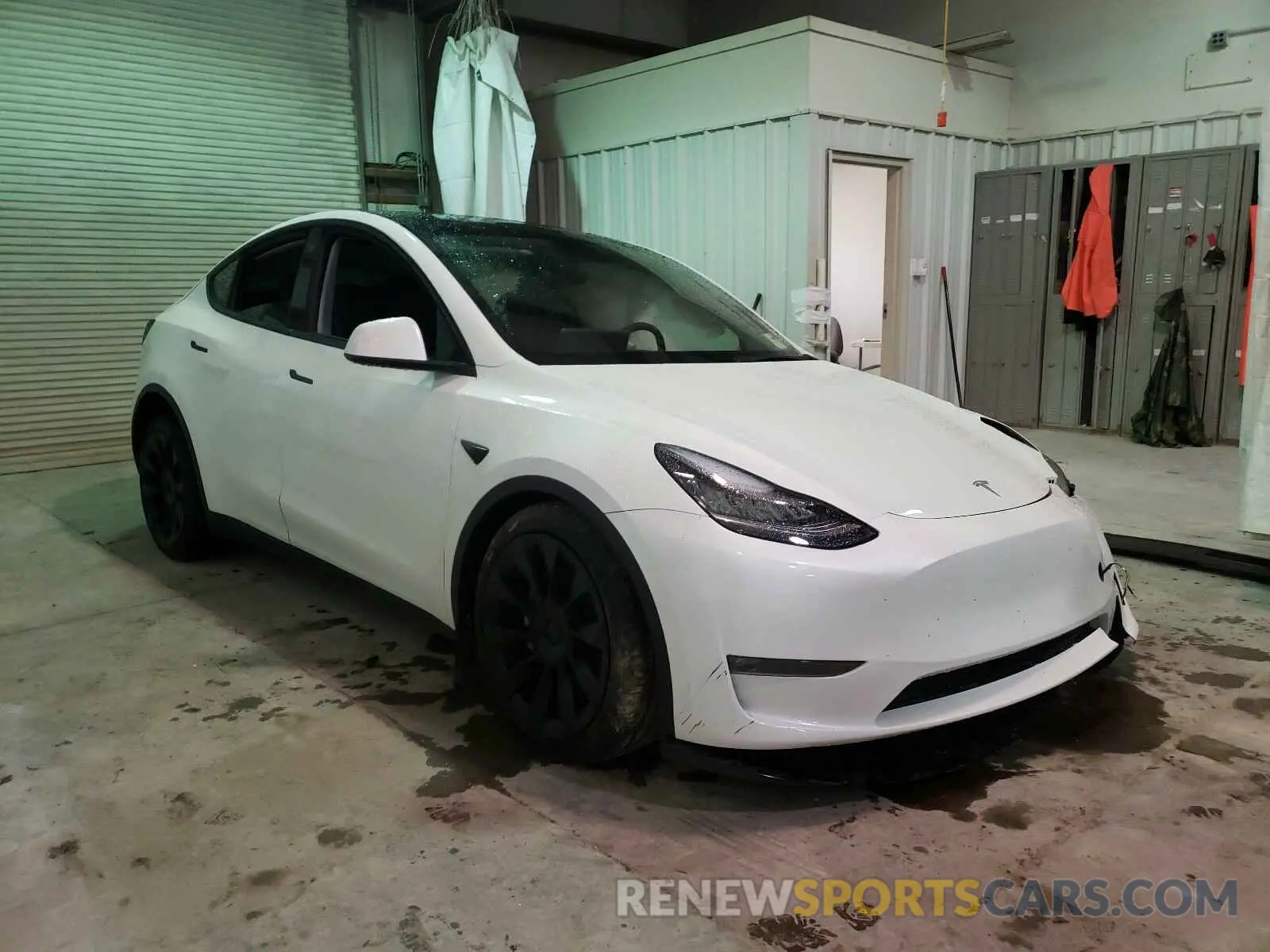 1 fotografías del automóvil dañado 5YJYGDEE7MF123800 TESLA MODEL Y 2021