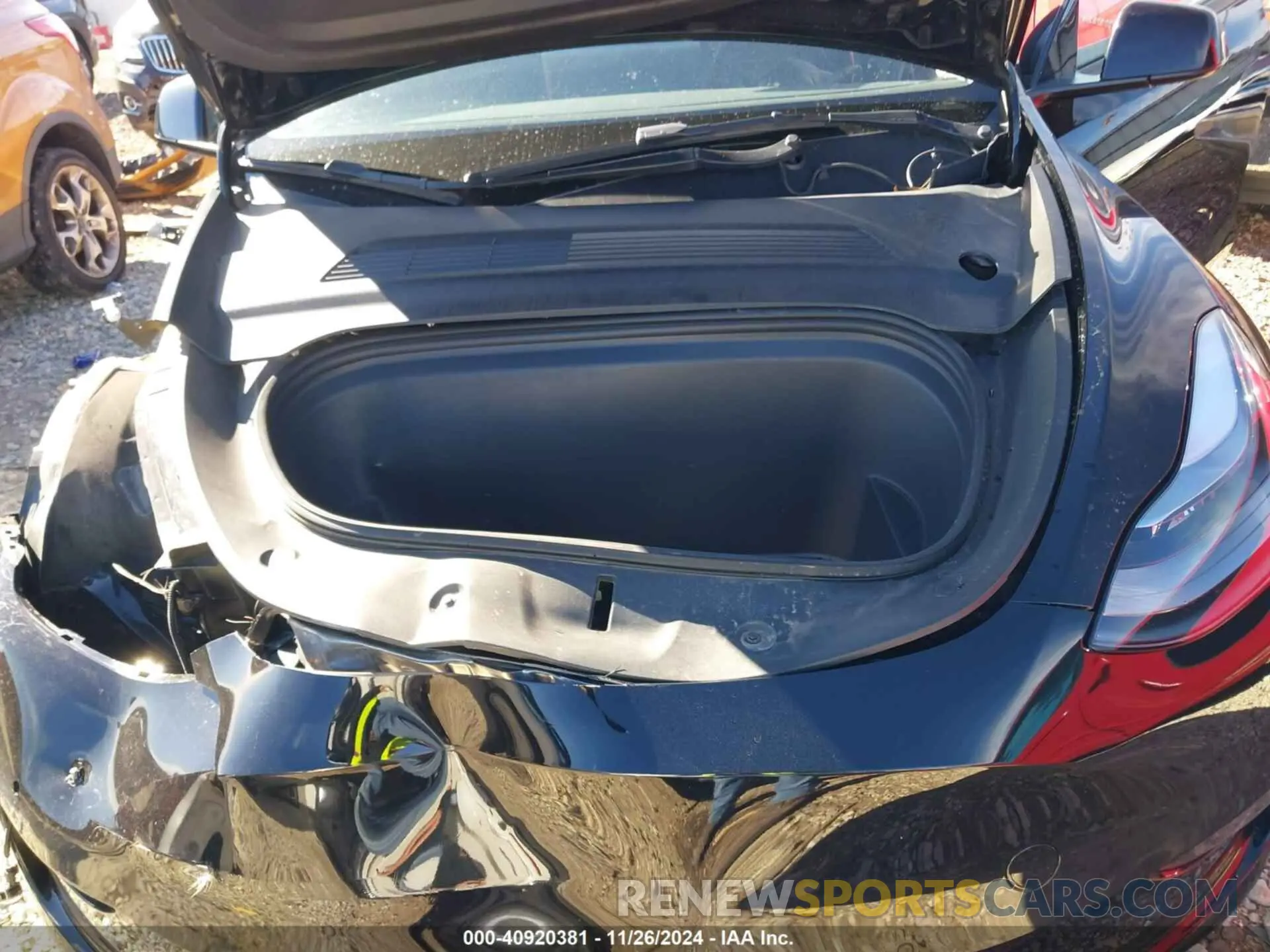 10 fotografías del automóvil dañado 5YJYGDEE7MF185651 TESLA MODEL Y 2021