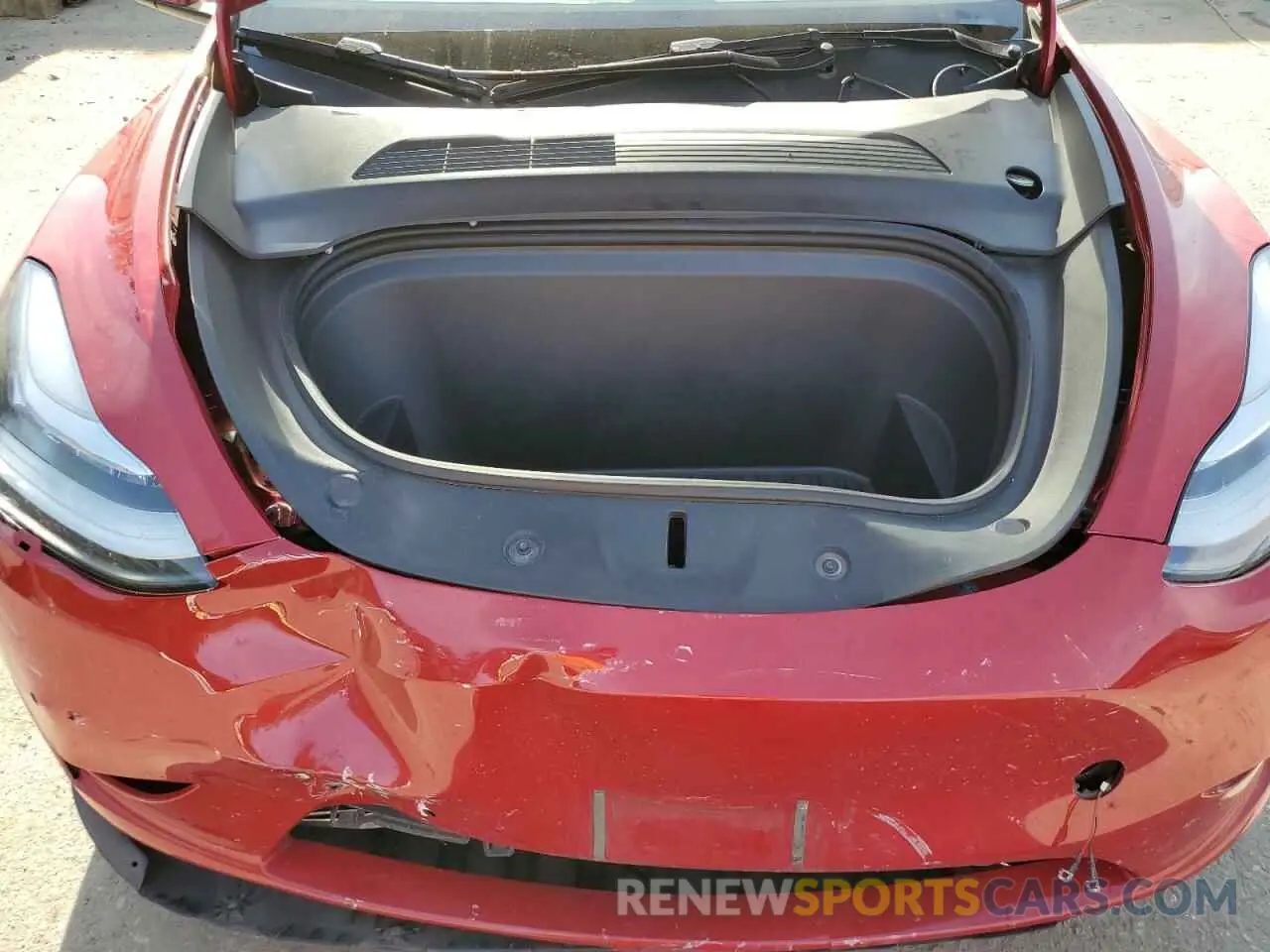 12 fotografías del automóvil dañado 5YJYGDEE7MF193295 TESLA MODEL Y 2021
