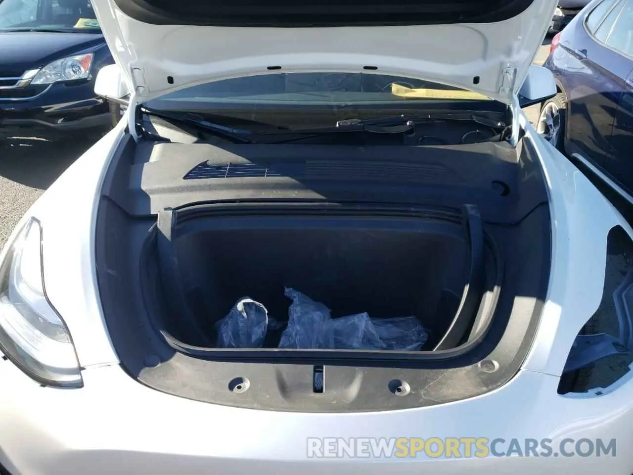 7 fotografías del automóvil dañado 5YJYGDEE7MF217529 TESLA MODEL Y 2021