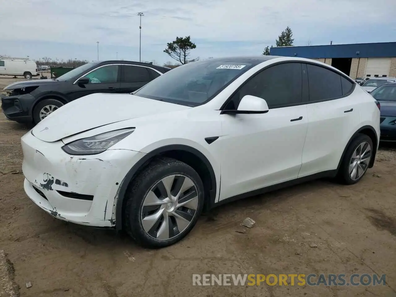 1 fotografías del automóvil dañado 5YJYGDEE7MF220608 TESLA MODEL Y 2021