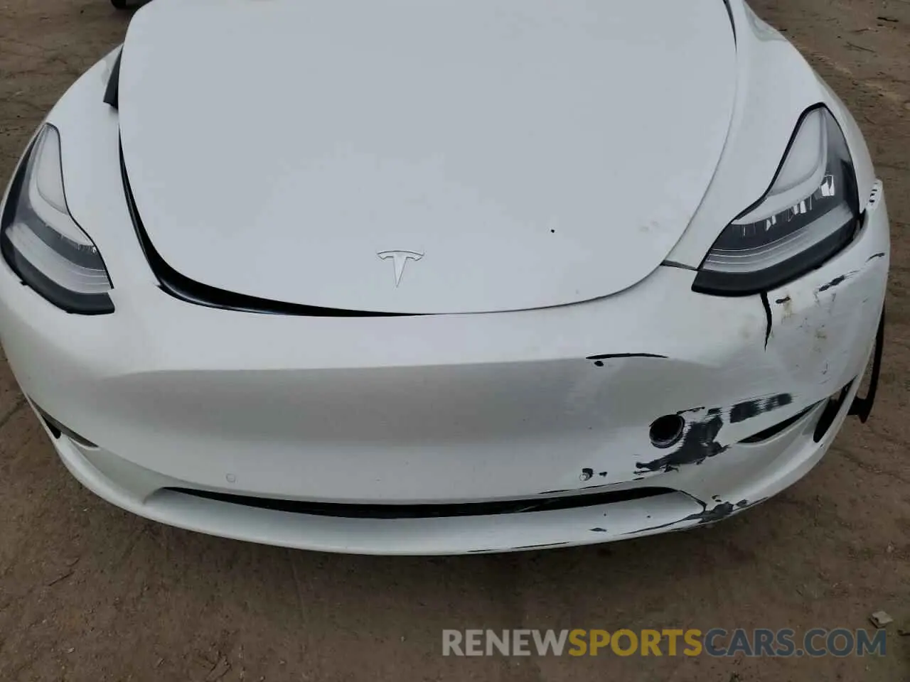 12 fotografías del automóvil dañado 5YJYGDEE7MF220608 TESLA MODEL Y 2021