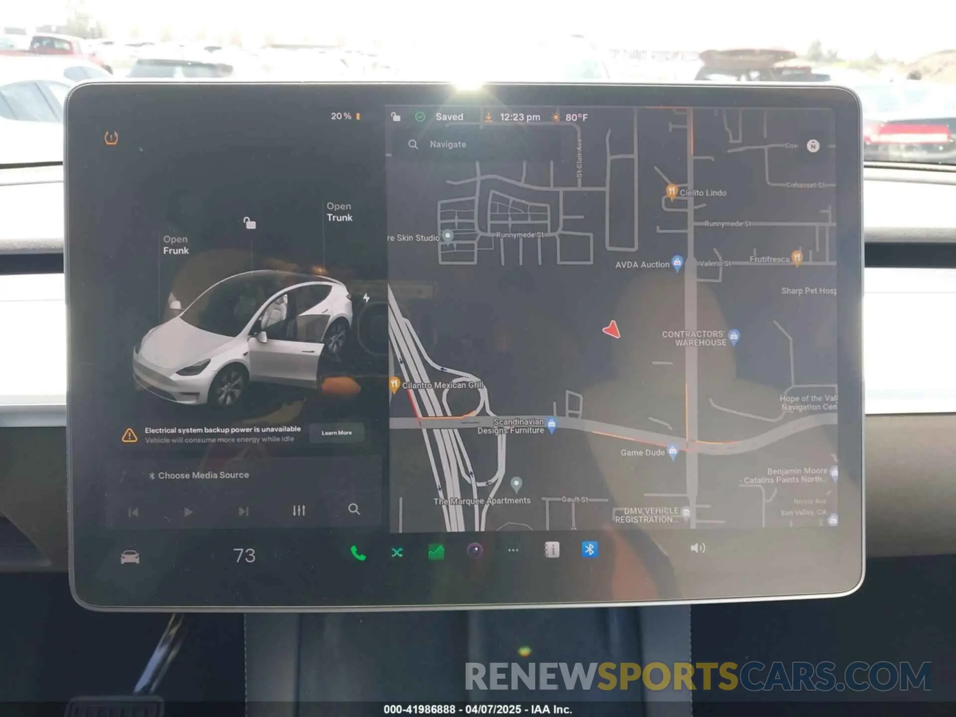 18 fotografías del automóvil dañado 5YJYGDEE7MF279223 TESLA MODEL Y 2021