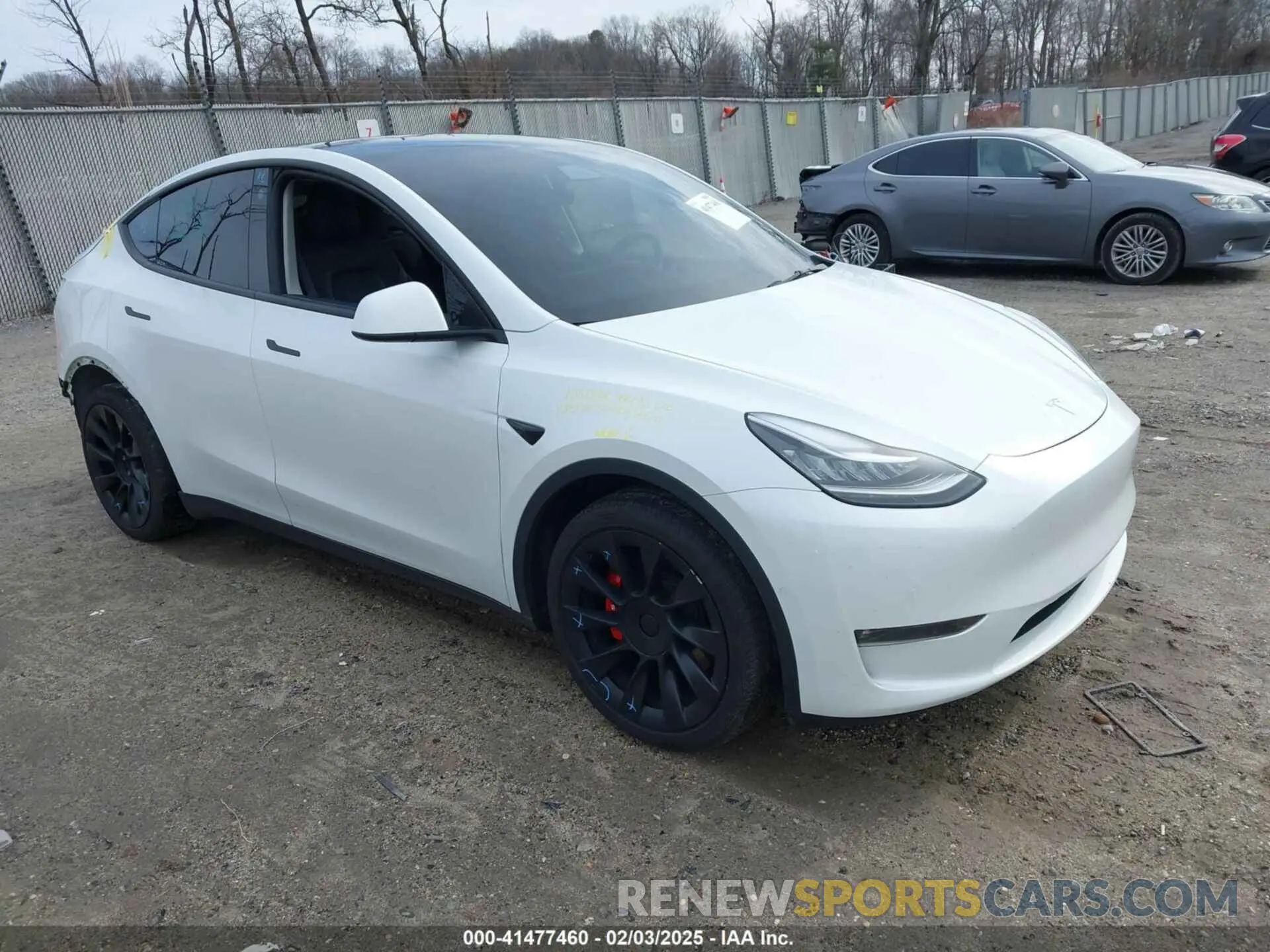 1 fotografías del automóvil dañado 5YJYGDEE7MF299522 TESLA MODEL Y 2021