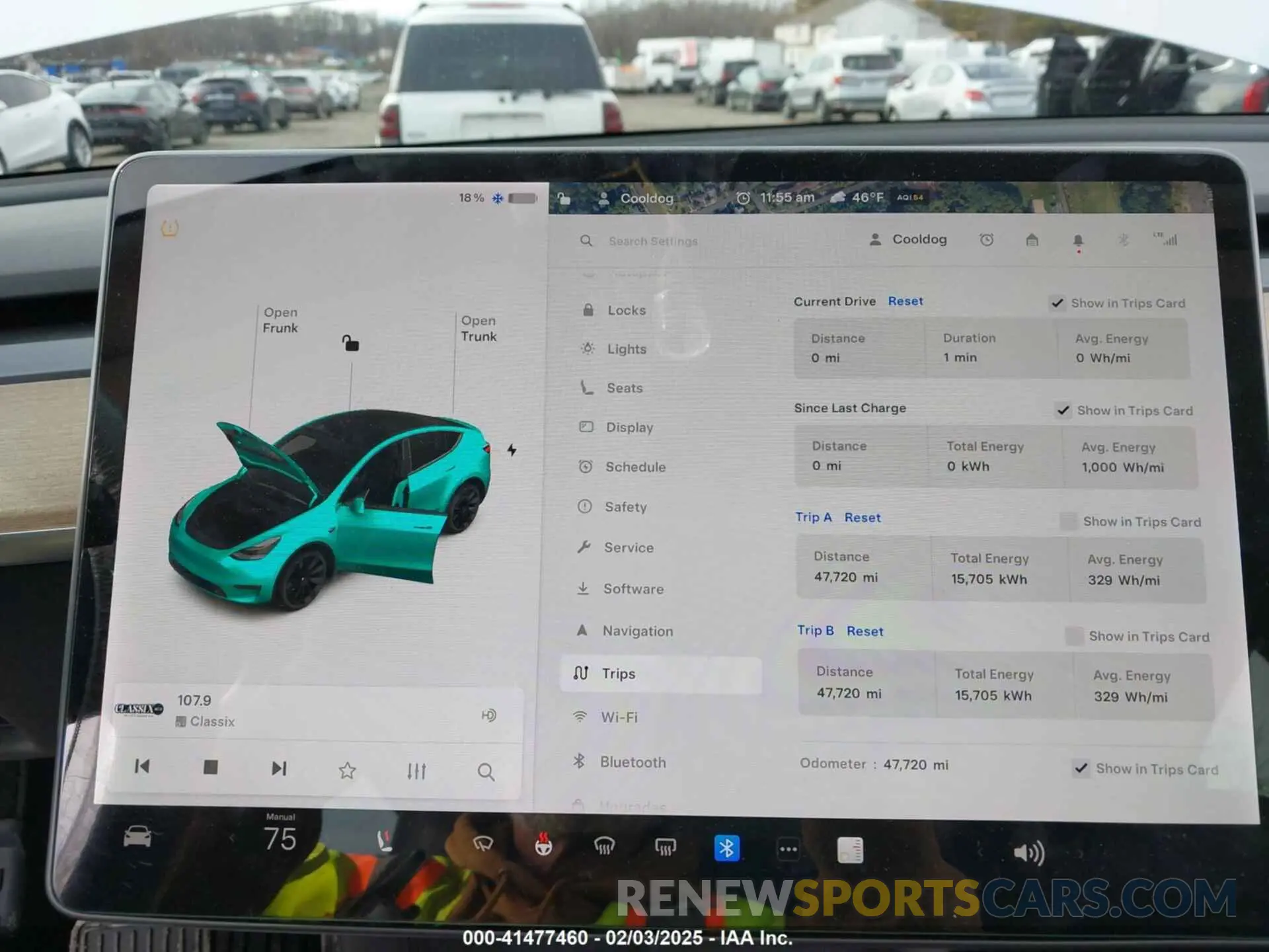 18 fotografías del automóvil dañado 5YJYGDEE7MF299522 TESLA MODEL Y 2021