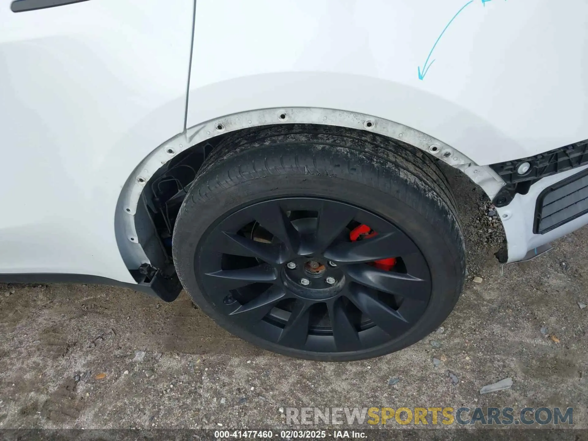 21 fotografías del automóvil dañado 5YJYGDEE7MF299522 TESLA MODEL Y 2021