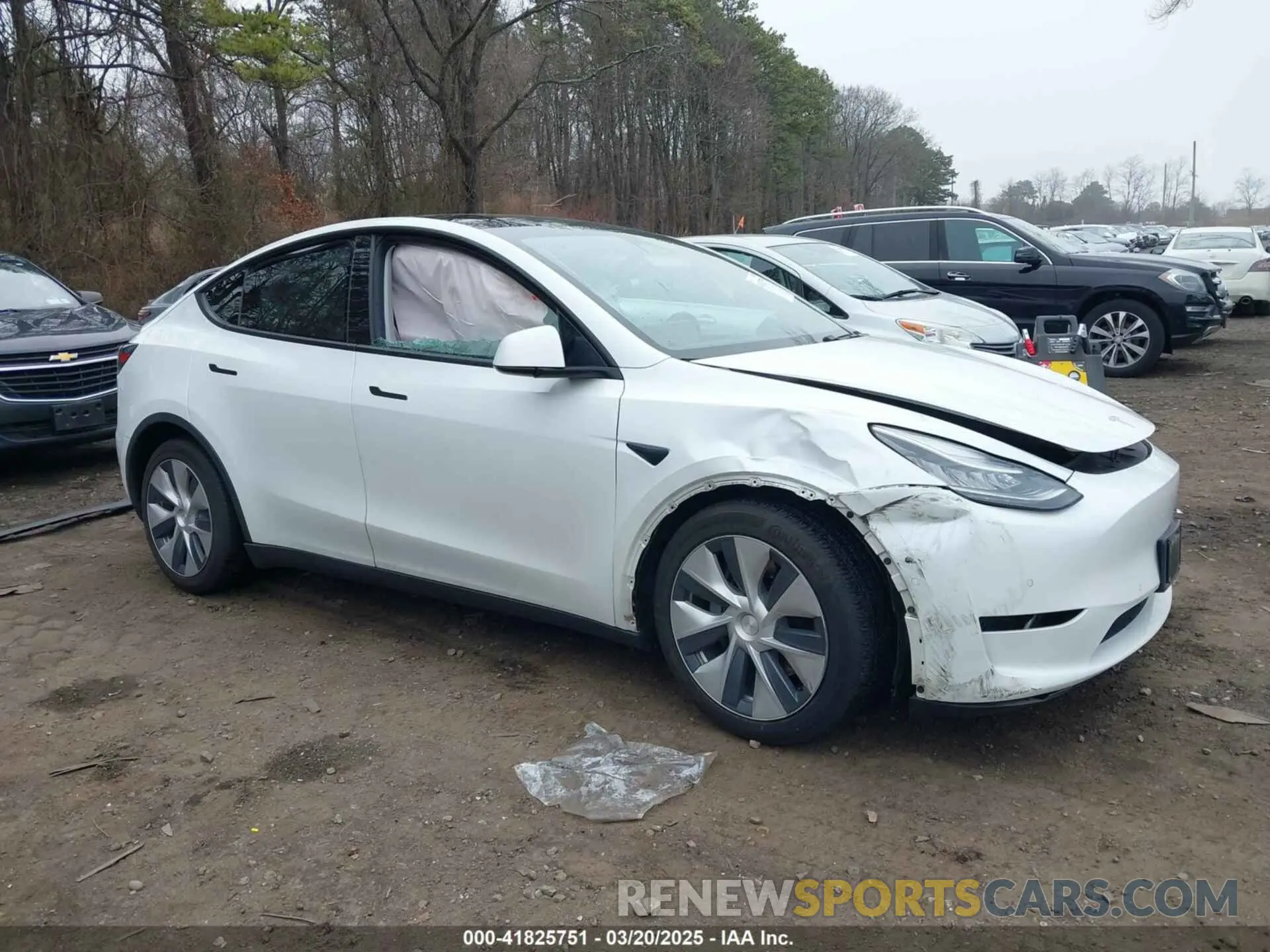 13 fotografías del automóvil dañado 5YJYGDEE8MF069391 TESLA MODEL Y 2021