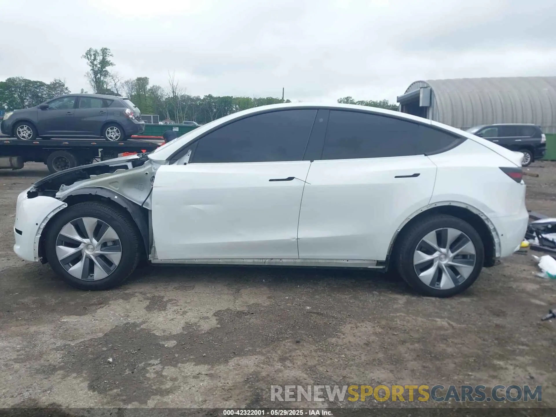 15 fotografías del automóvil dañado 5YJYGDEE8MF085574 TESLA MODEL Y 2021