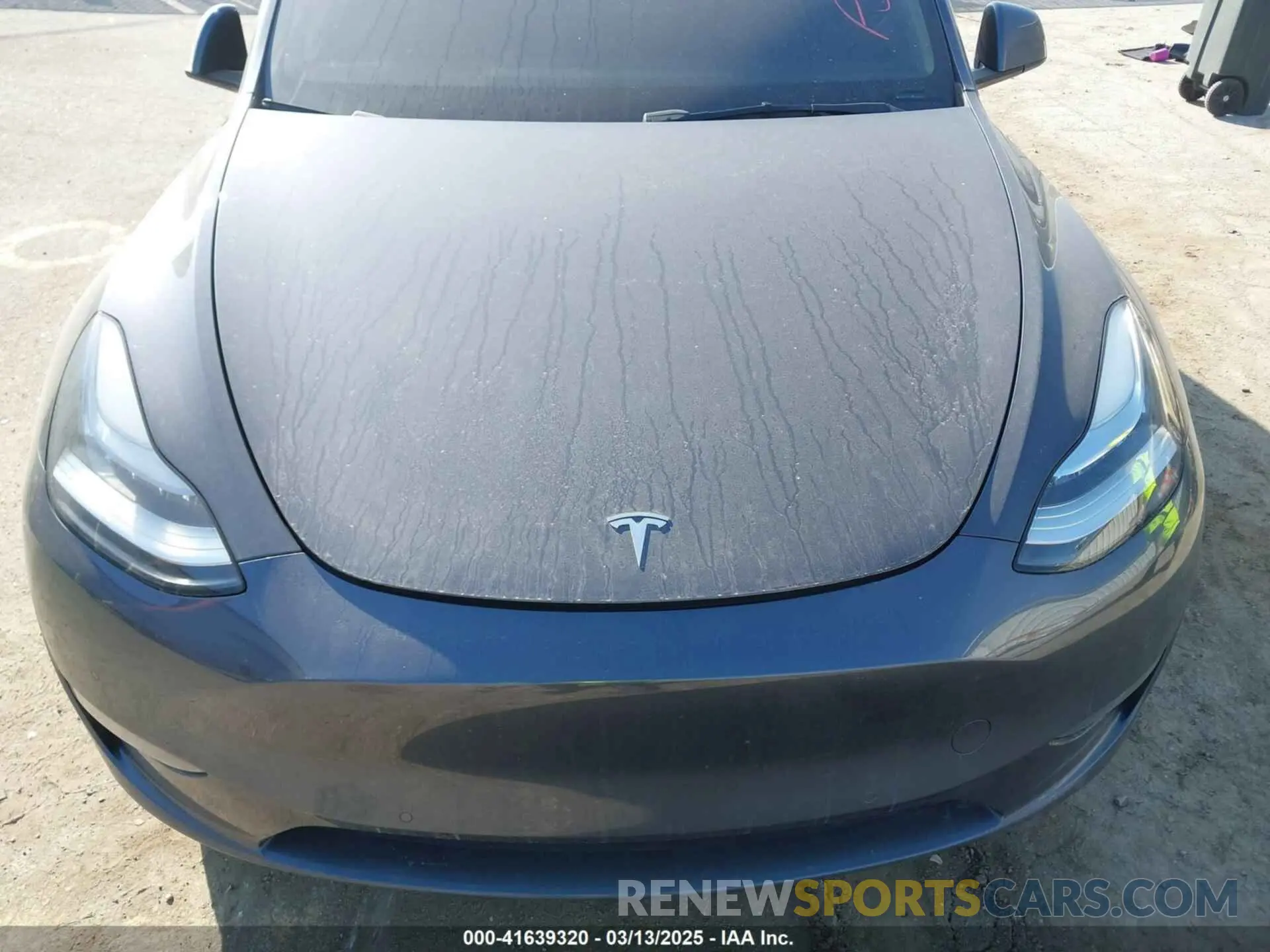 10 fotografías del automóvil dañado 5YJYGDEE8MF278212 TESLA MODEL Y 2021