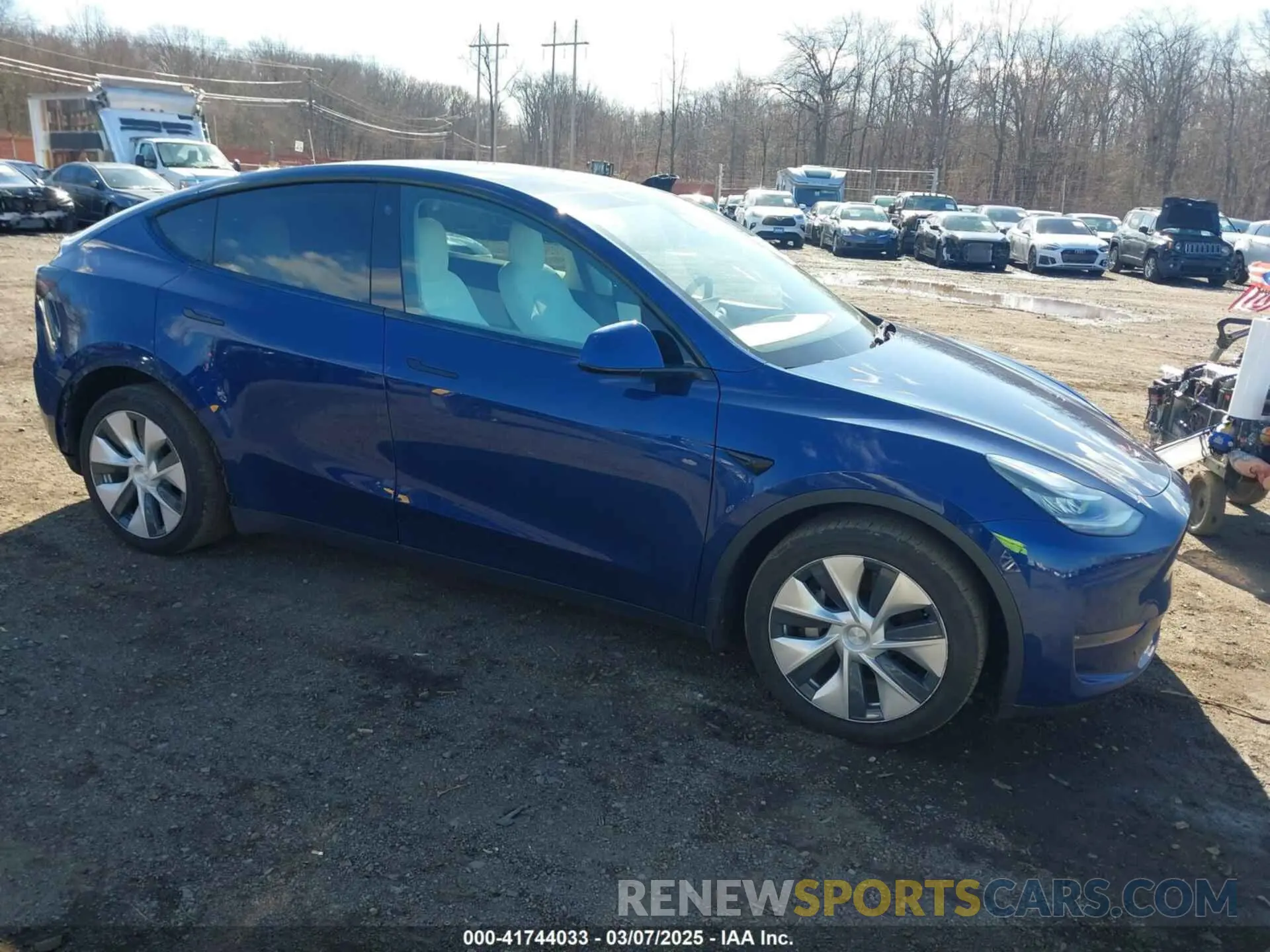 1 fotografías del automóvil dañado 5YJYGDEE8MF293230 TESLA MODEL Y 2021