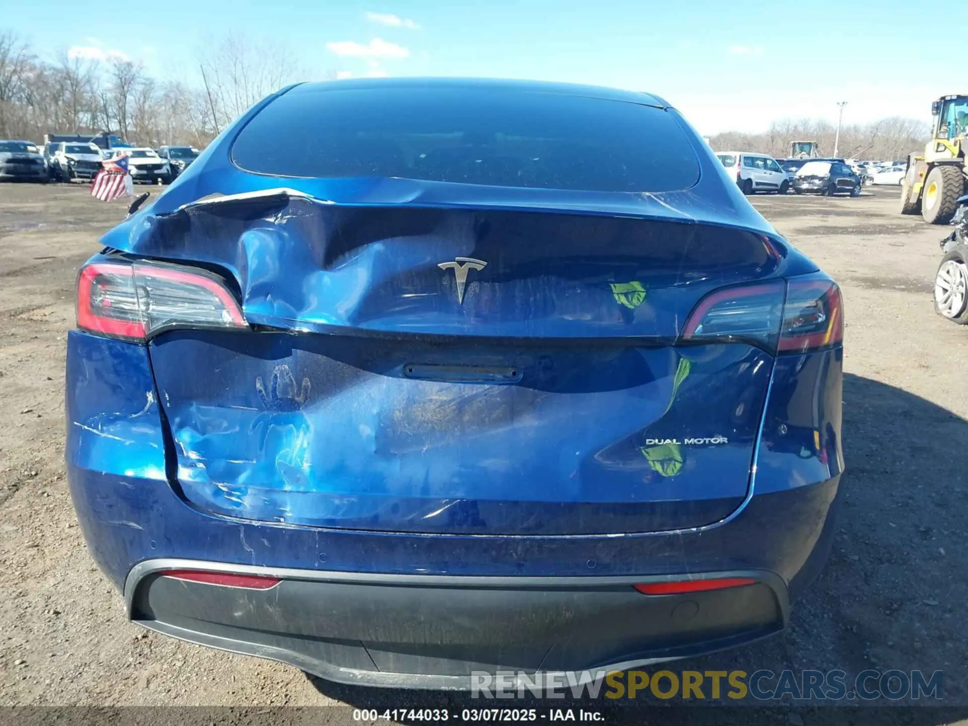 16 fotografías del automóvil dañado 5YJYGDEE8MF293230 TESLA MODEL Y 2021