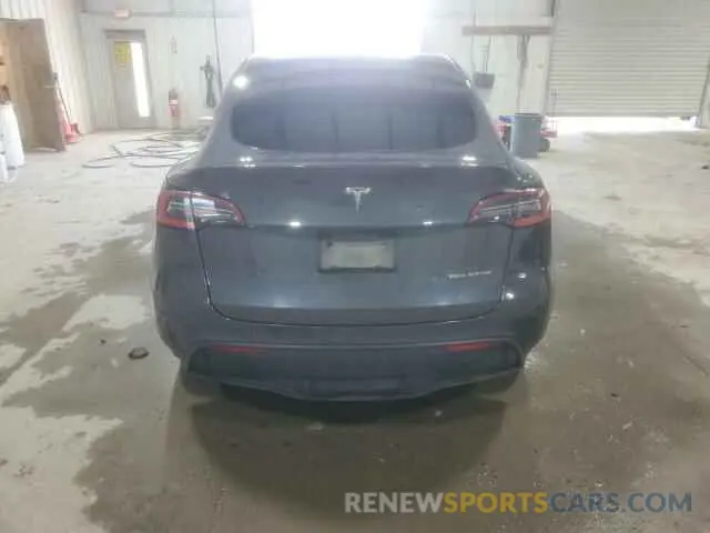 6 fotografías del automóvil dañado 5YJYGDEE9MF062790 TESLA MODEL Y 2021