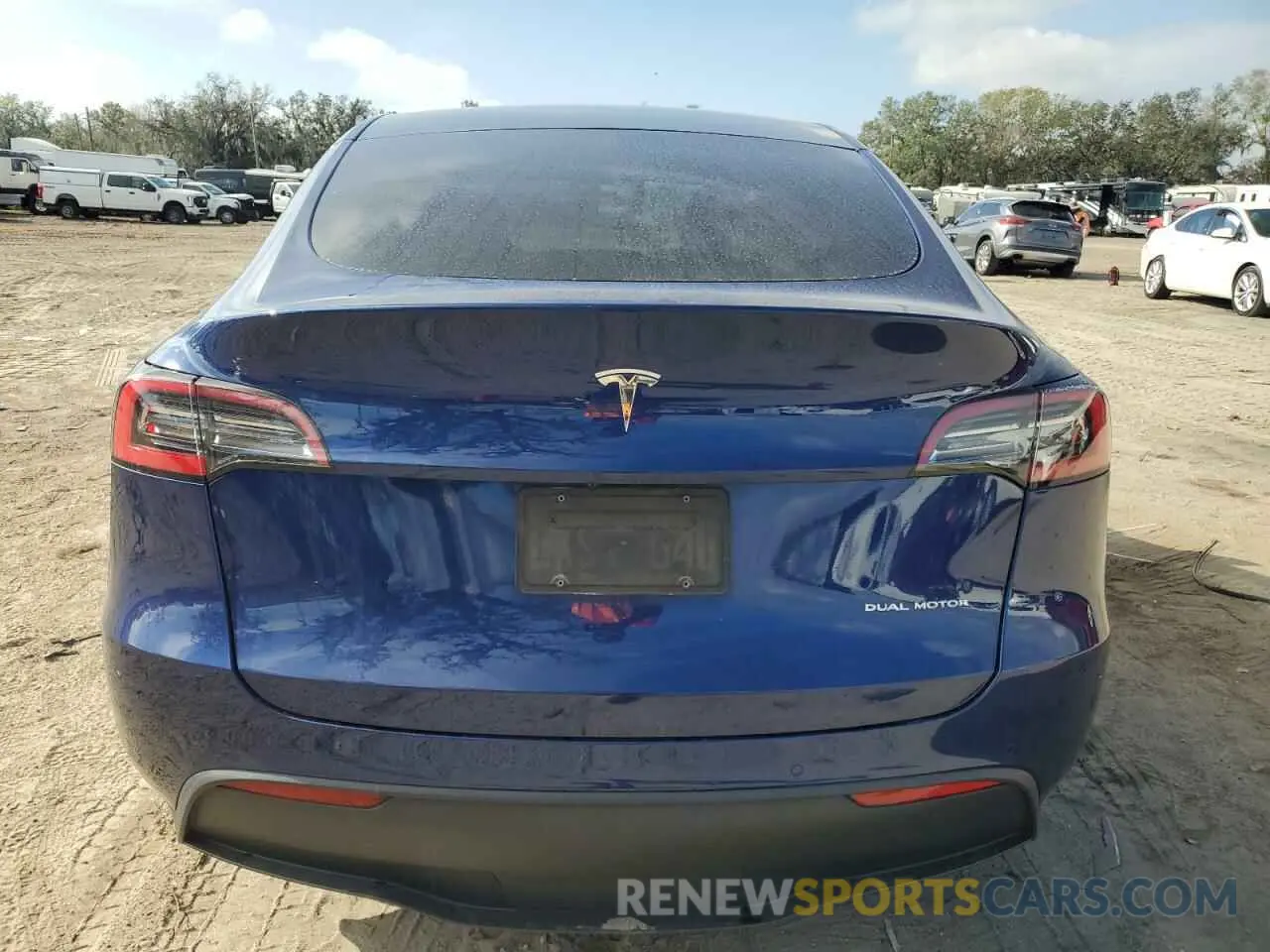 6 fotografías del automóvil dañado 5YJYGDEE9MF066757 TESLA MODEL Y 2021