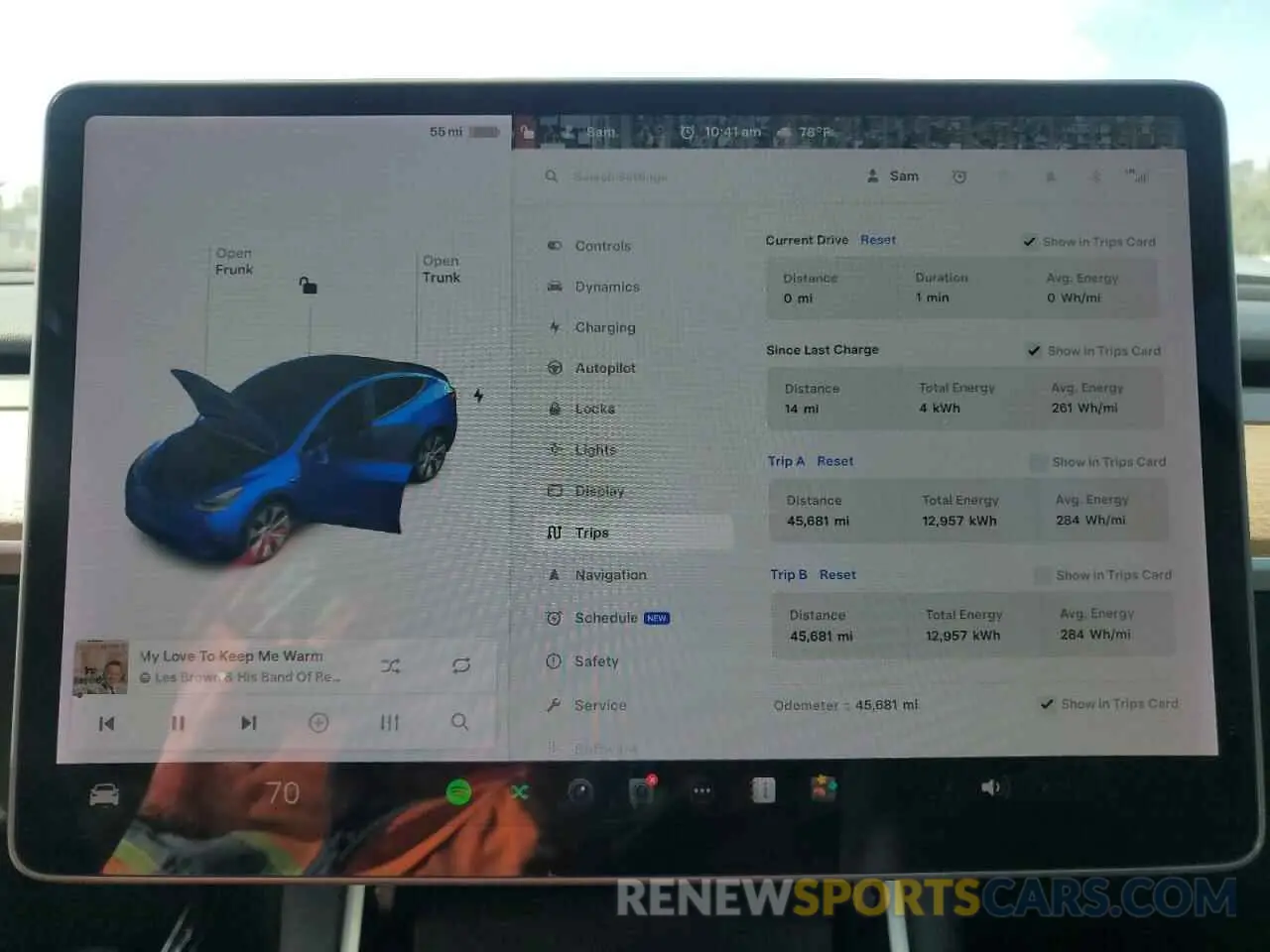 9 fotografías del automóvil dañado 5YJYGDEE9MF066757 TESLA MODEL Y 2021