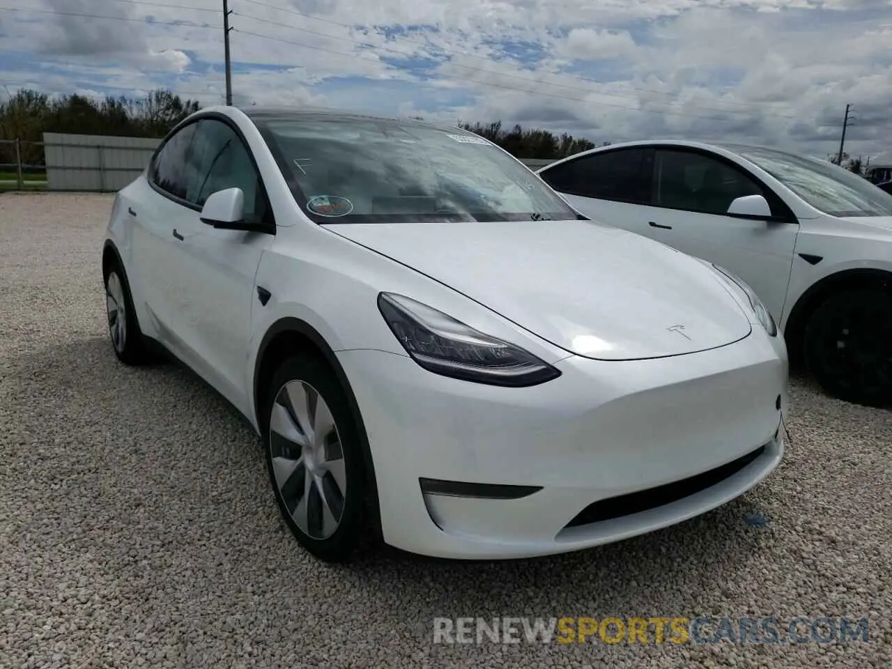 1 fotografías del automóvil dañado 5YJYGDEE9MF069223 TESLA MODEL Y 2021