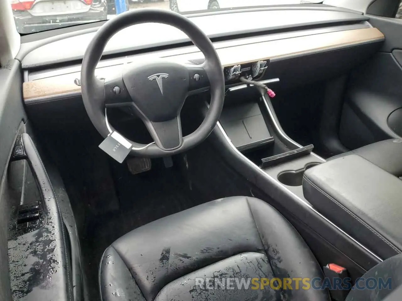 8 fotografías del automóvil dañado 5YJYGDEE9MF086572 TESLA MODEL Y 2021