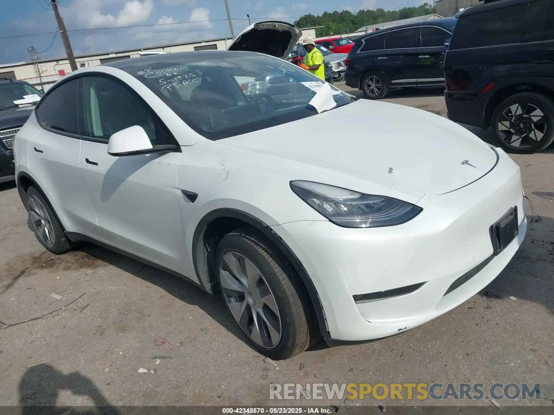 1 fotografías del automóvil dañado 5YJYGDEE9MF114967 TESLA MODEL Y 2021