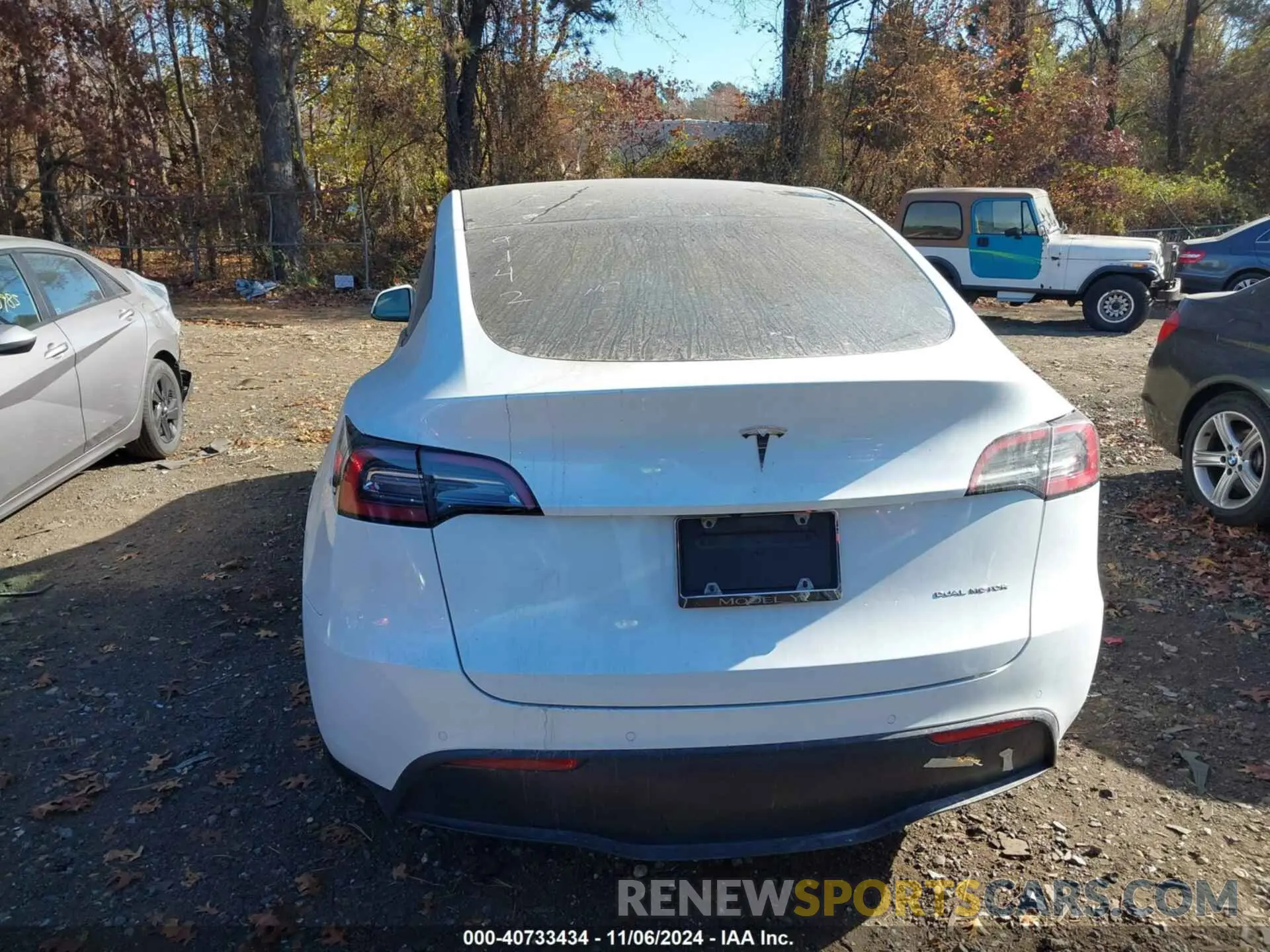 16 fotografías del automóvil dañado 5YJYGDEE9MF209142 TESLA MODEL Y 2021