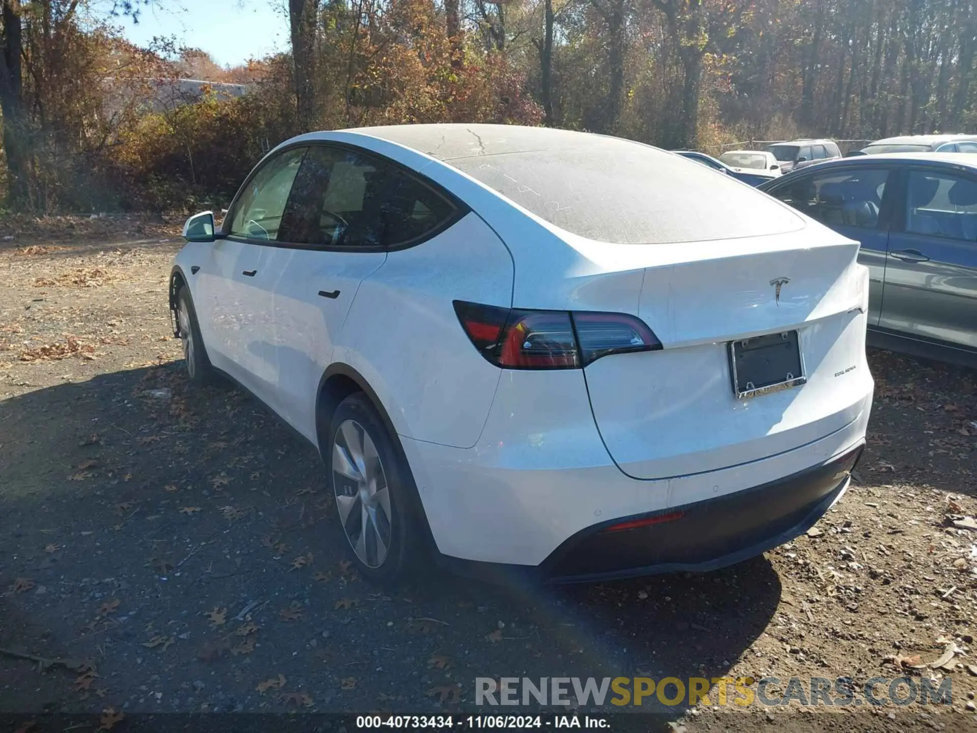 3 fotografías del automóvil dañado 5YJYGDEE9MF209142 TESLA MODEL Y 2021