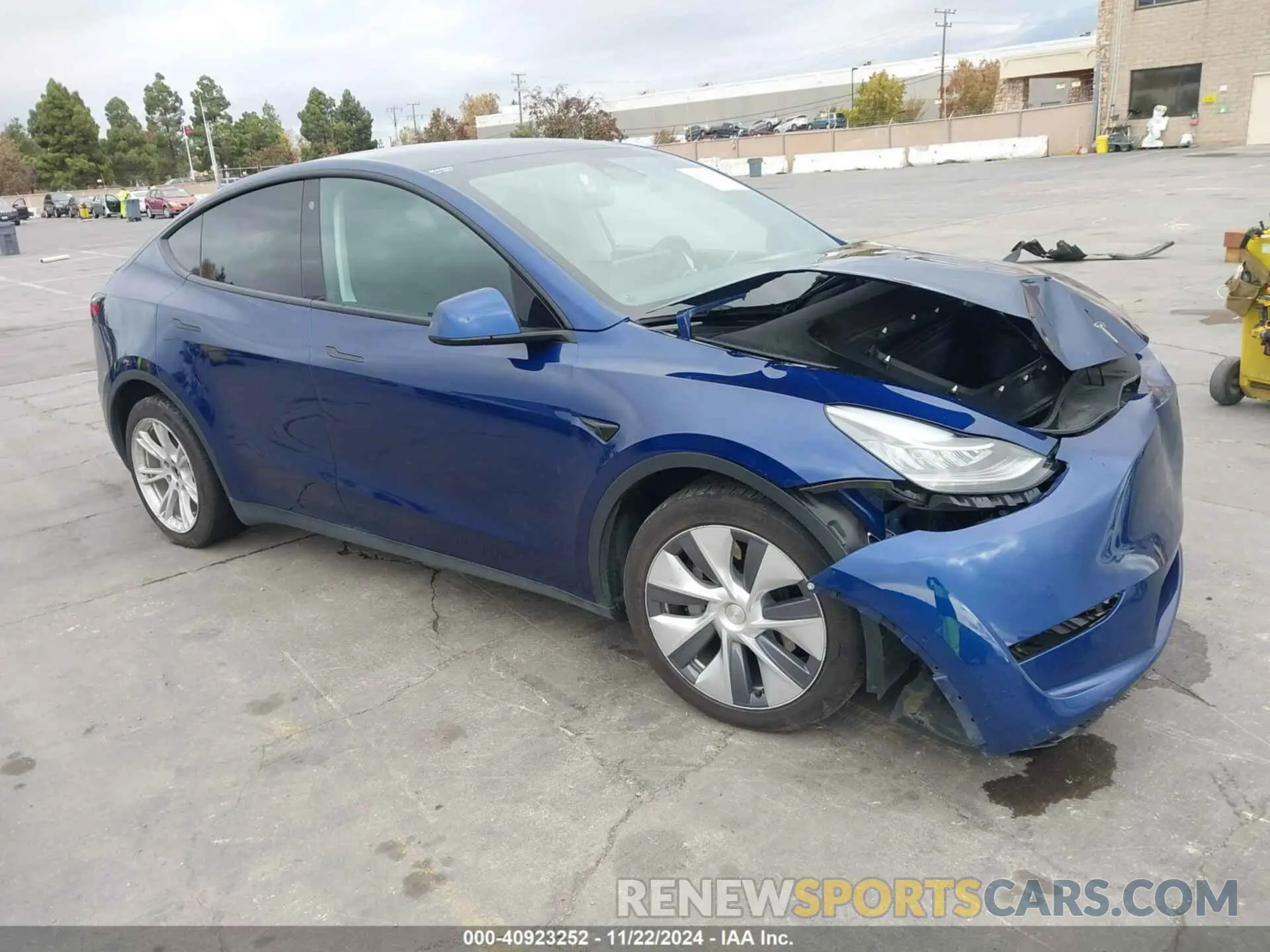 1 fotografías del automóvil dañado 5YJYGDEE9MF295956 TESLA MODEL Y 2021