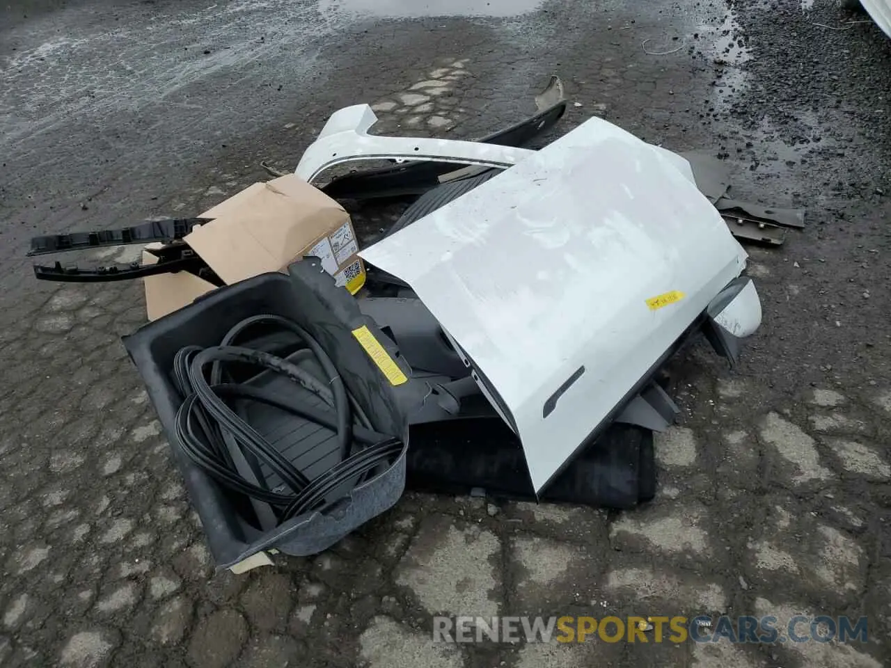 13 fotografías del automóvil dañado 5YJYGDEEXMF079761 TESLA MODEL Y 2021