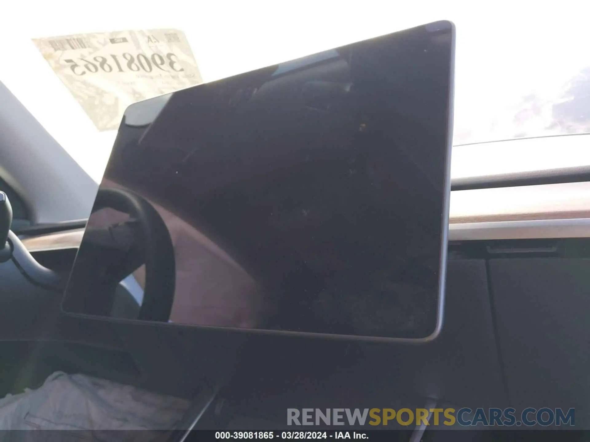 17 fotografías del automóvil dañado 5YJYGDEEXMF099881 TESLA MODEL Y 2021