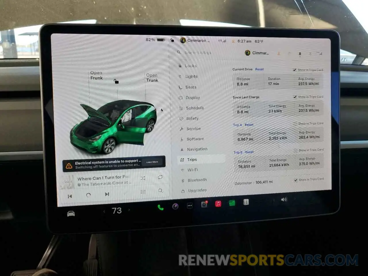 9 fotografías del automóvil dañado 5YJYGDEEXMF151557 TESLA MODEL Y 2021