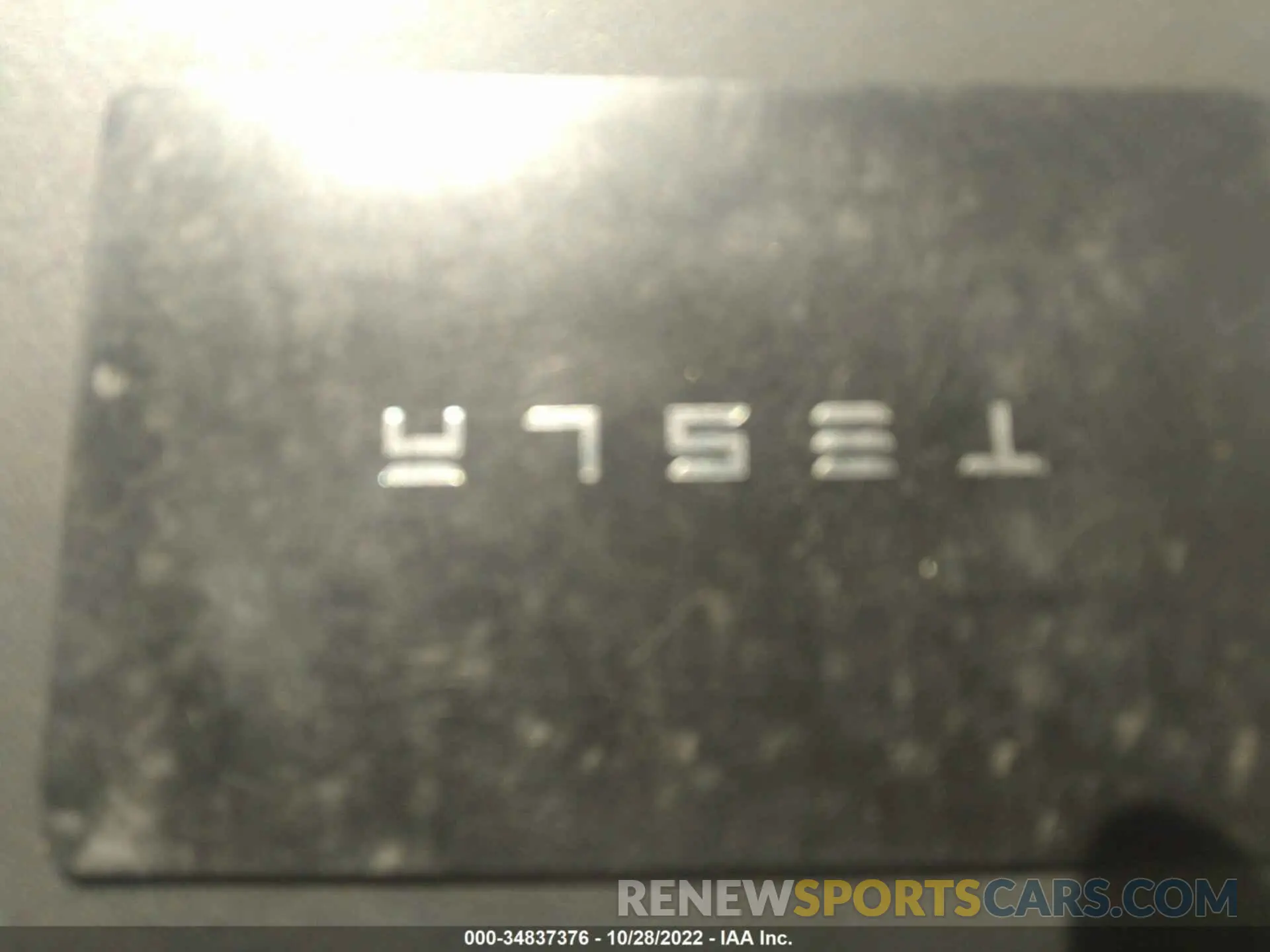 11 fotografías del automóvil dañado 5YJYGDEEXMF161960 TESLA MODEL Y 2021