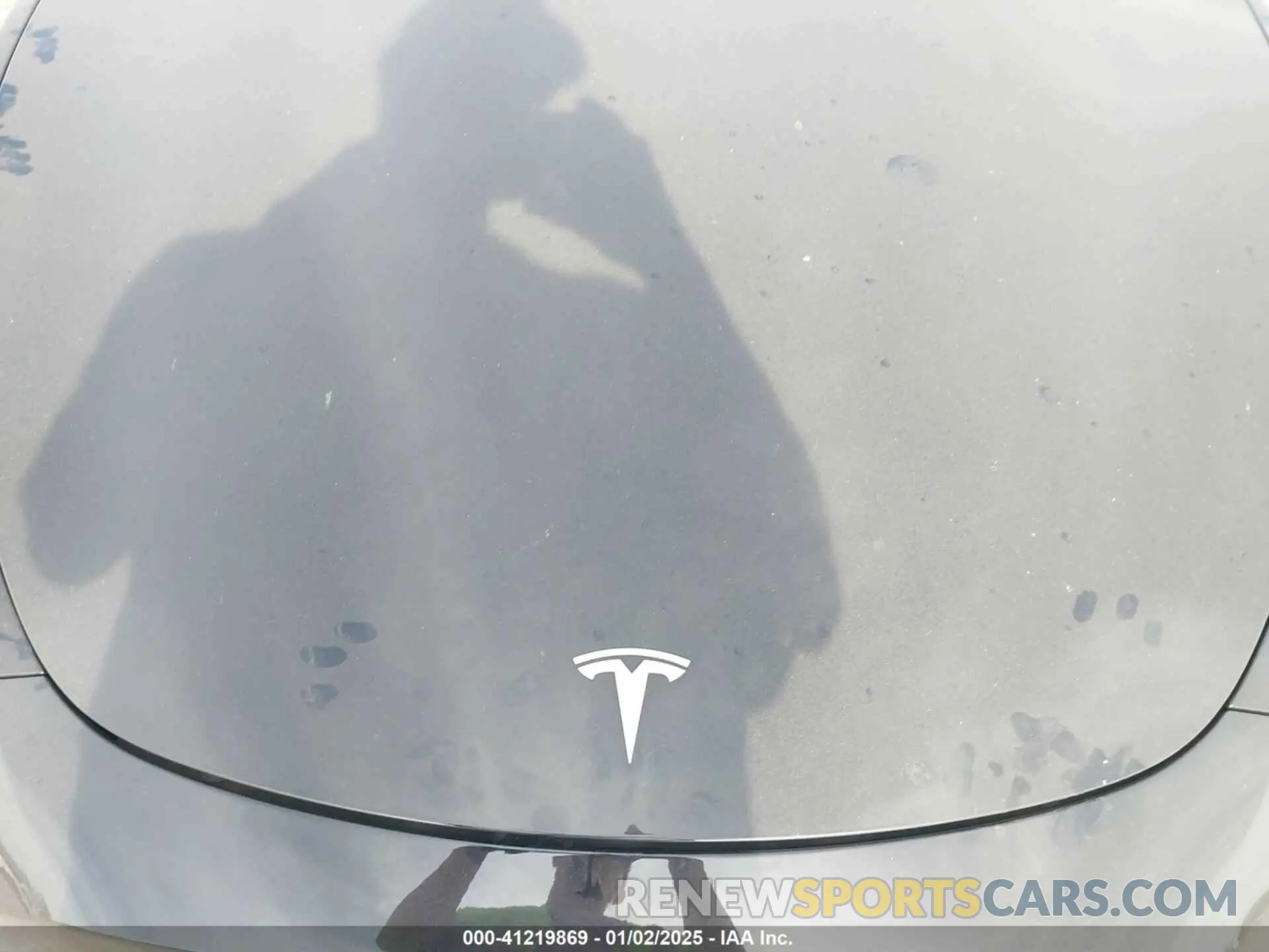 10 fotografías del automóvil dañado 5YJYGDEEXMF177317 TESLA MODEL Y 2021