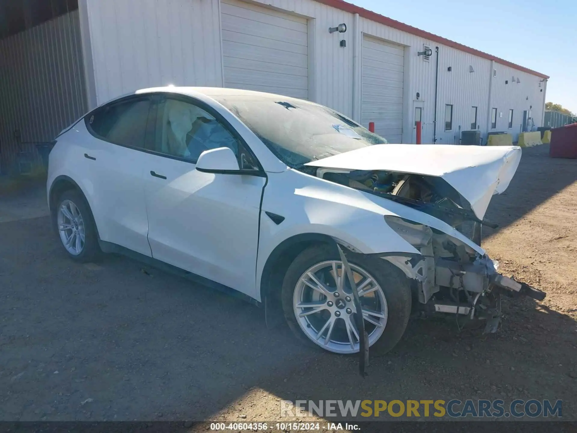 1 fotografías del automóvil dañado 5YJYGDEEXMF193632 TESLA MODEL Y 2021