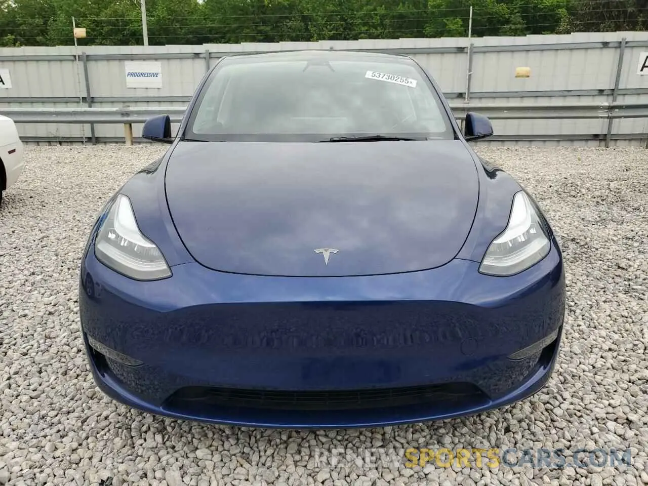 5 fotografías del automóvil dañado 5YJYGDEEXMF196711 TESLA MODEL Y 2021