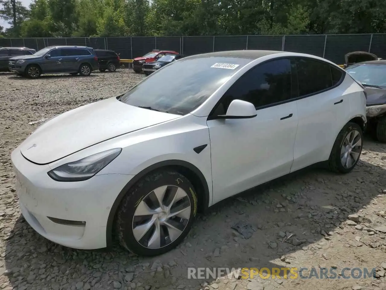 1 fotografías del automóvil dañado 5YJYGDEEXMF200224 TESLA MODEL Y 2021