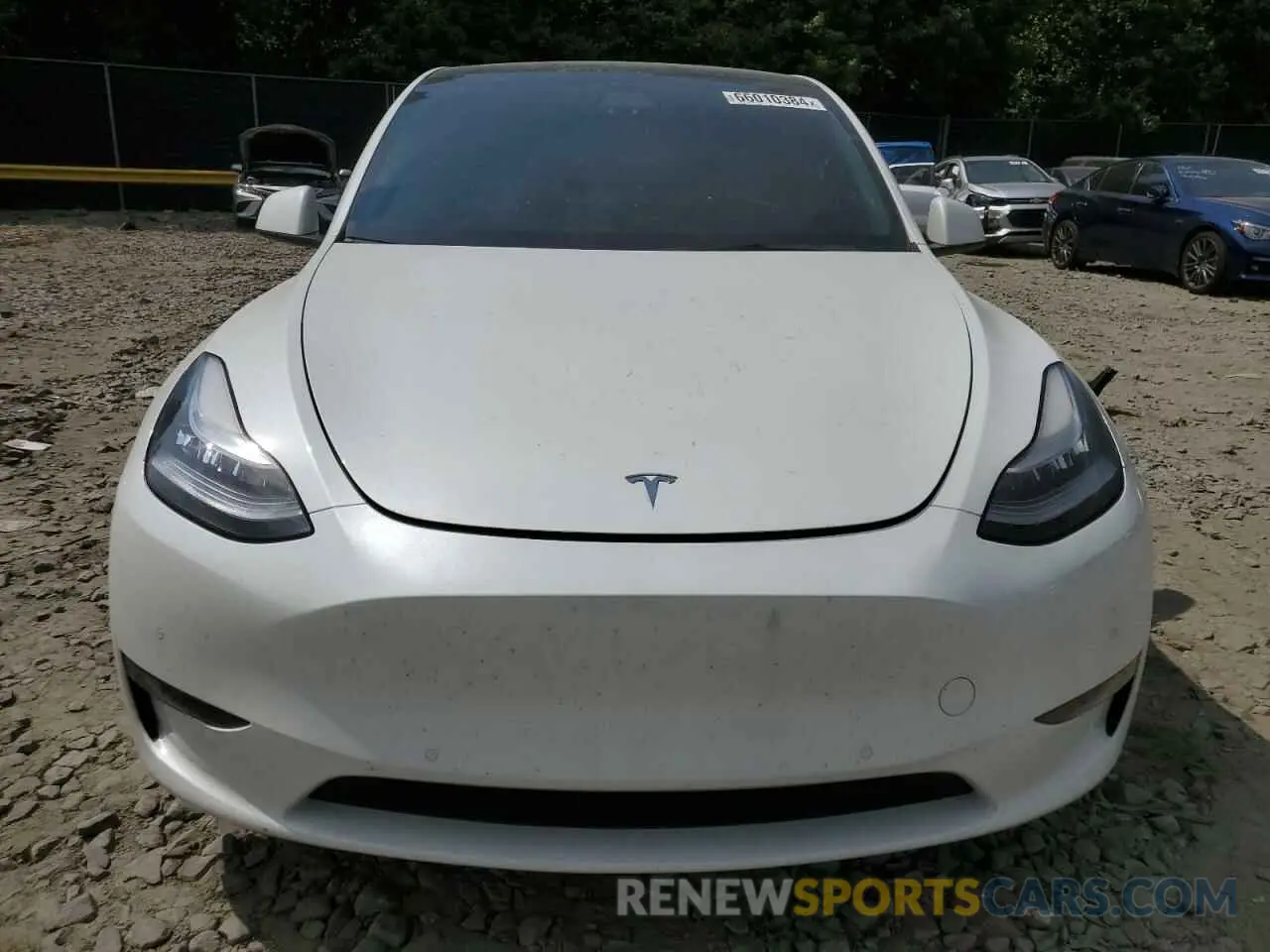 5 fotografías del automóvil dañado 5YJYGDEEXMF200224 TESLA MODEL Y 2021