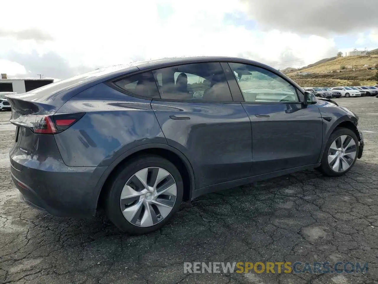 3 fotografías del automóvil dañado 5YJYGDEEXMF278664 TESLA MODEL Y 2021
