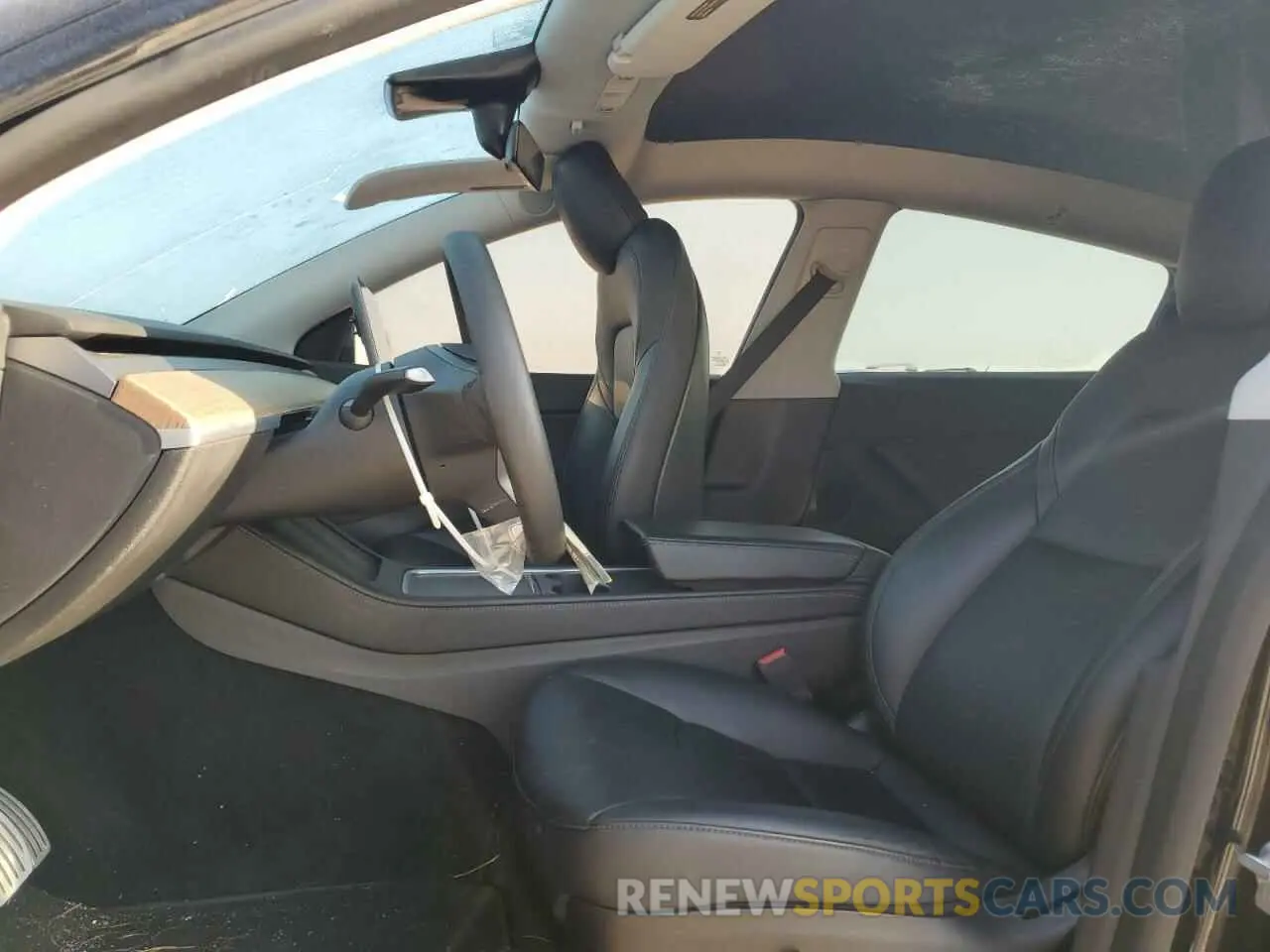 7 fotografías del automóvil dañado 5YJYGDEF0MF239915 TESLA MODEL Y 2021